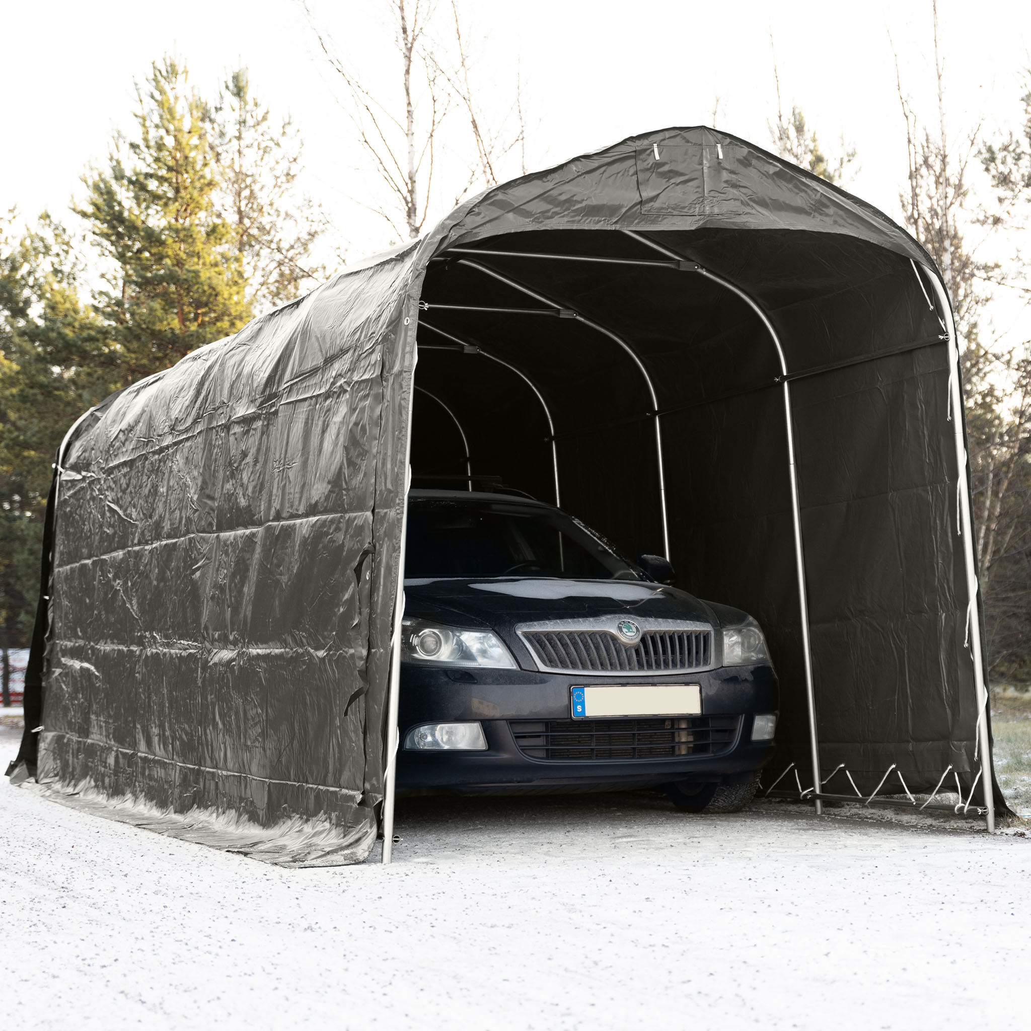 Garagetält Lyfco 14.4m² 500g/m² PVC