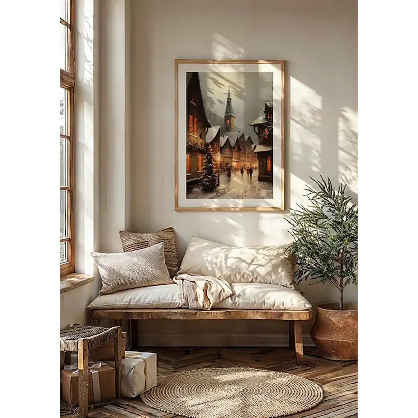 Poster Gallerix Winter Village No4