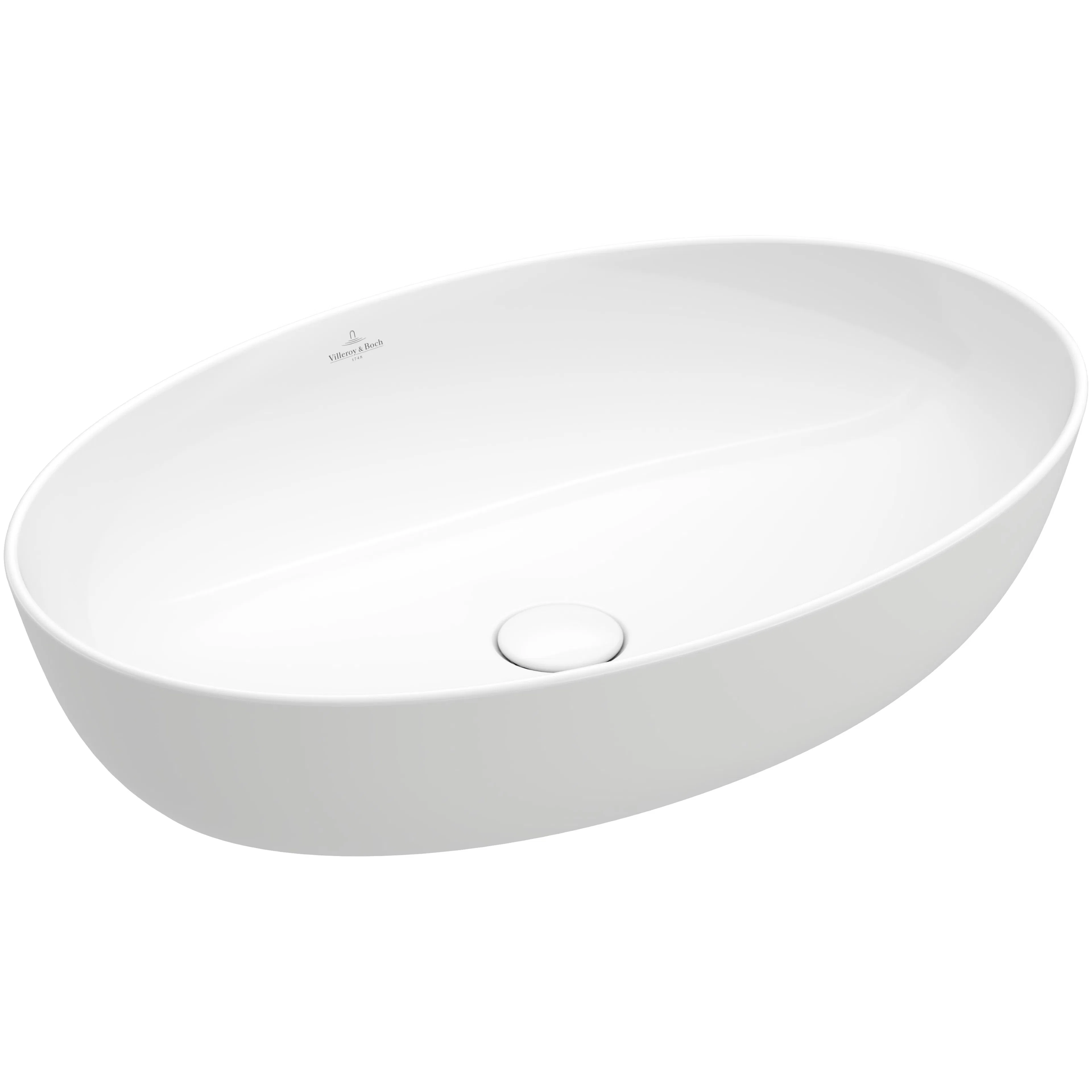 Tvättställ villeroy & Boch Artis 419861R1 Vit Alpin CeramicPlus, för Väggmonterad blandare
