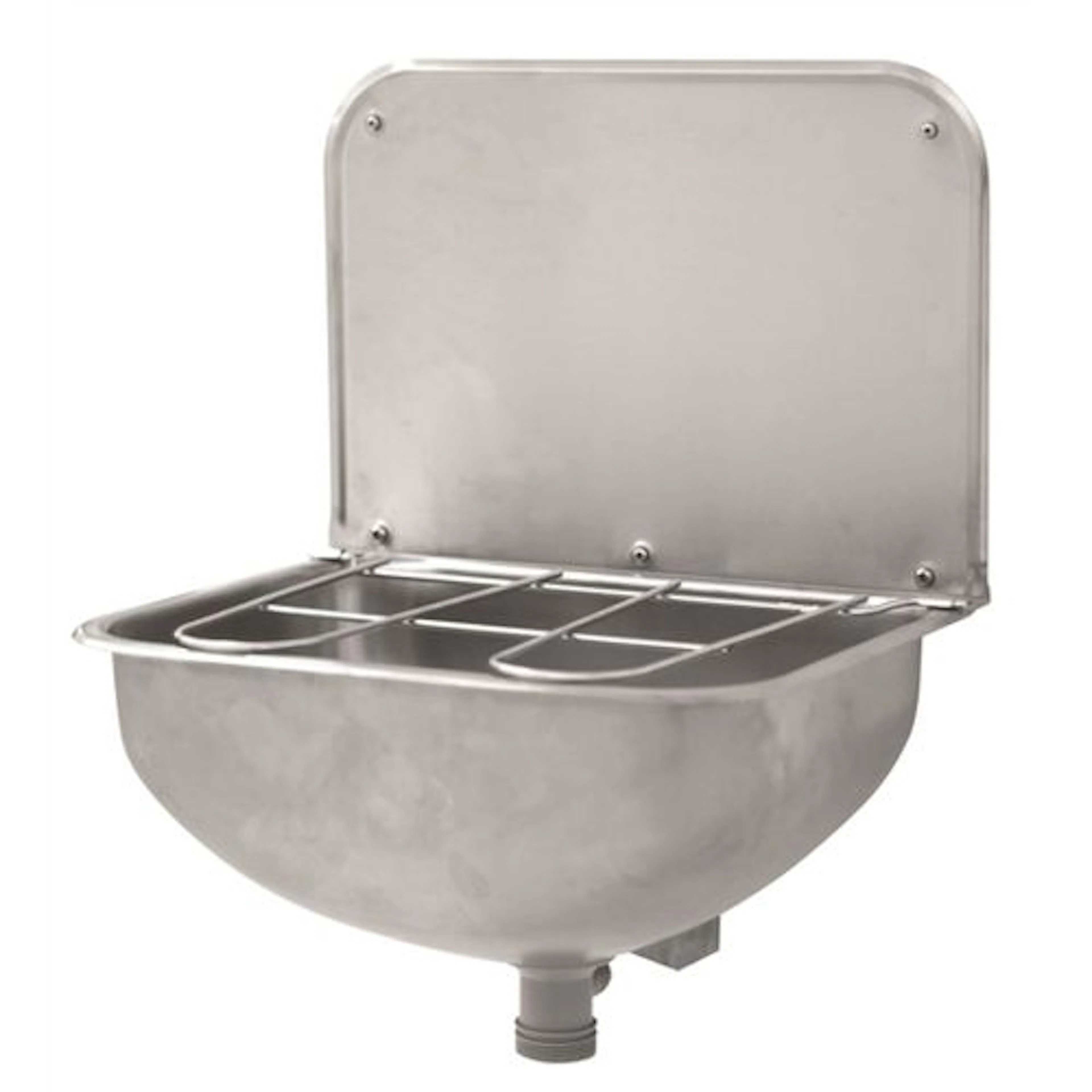 Utslagsback Alterna med Stänkskydd med Bräddavlopp