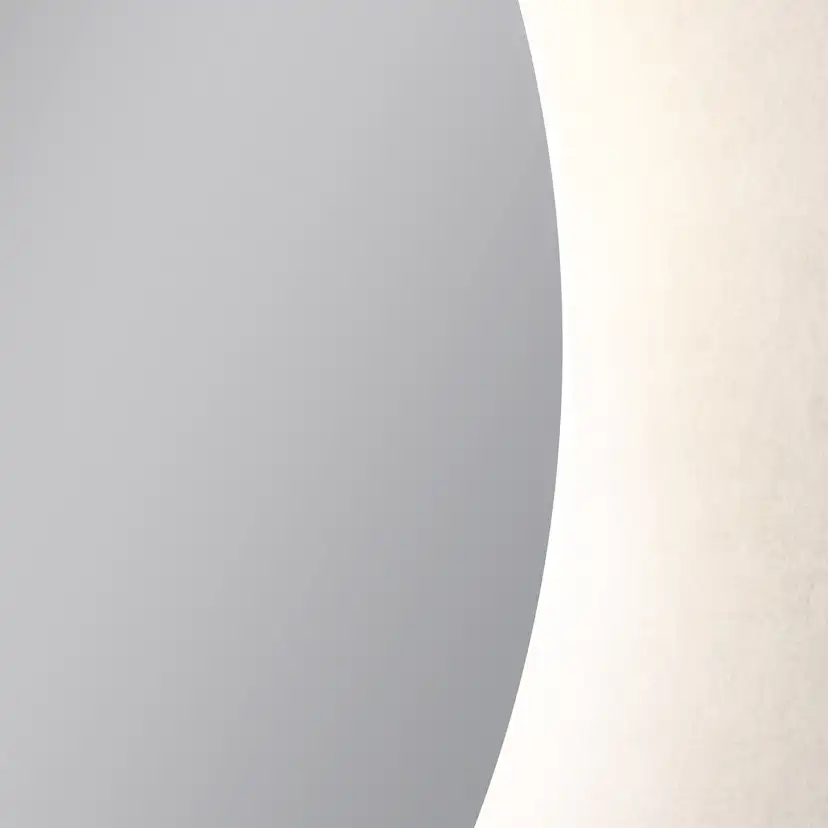 Spegel Vidi Moon Rund med LED-belysning