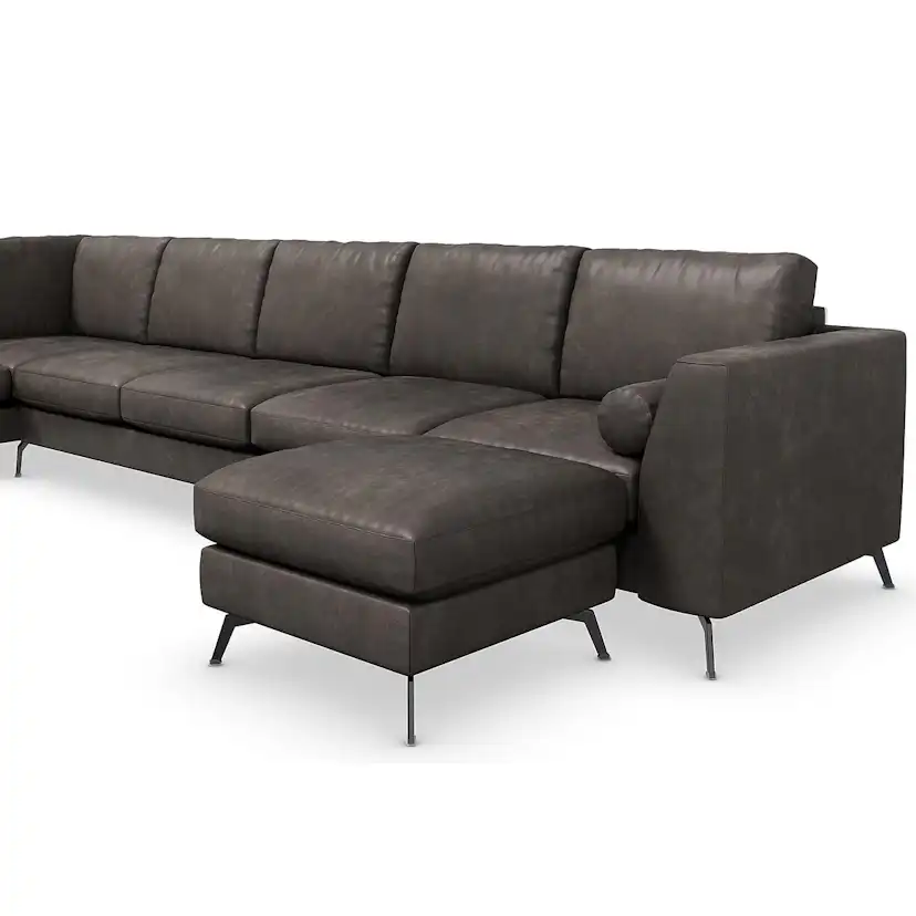 U-soffa Scandinavian Choice Ocean Lyx Läder