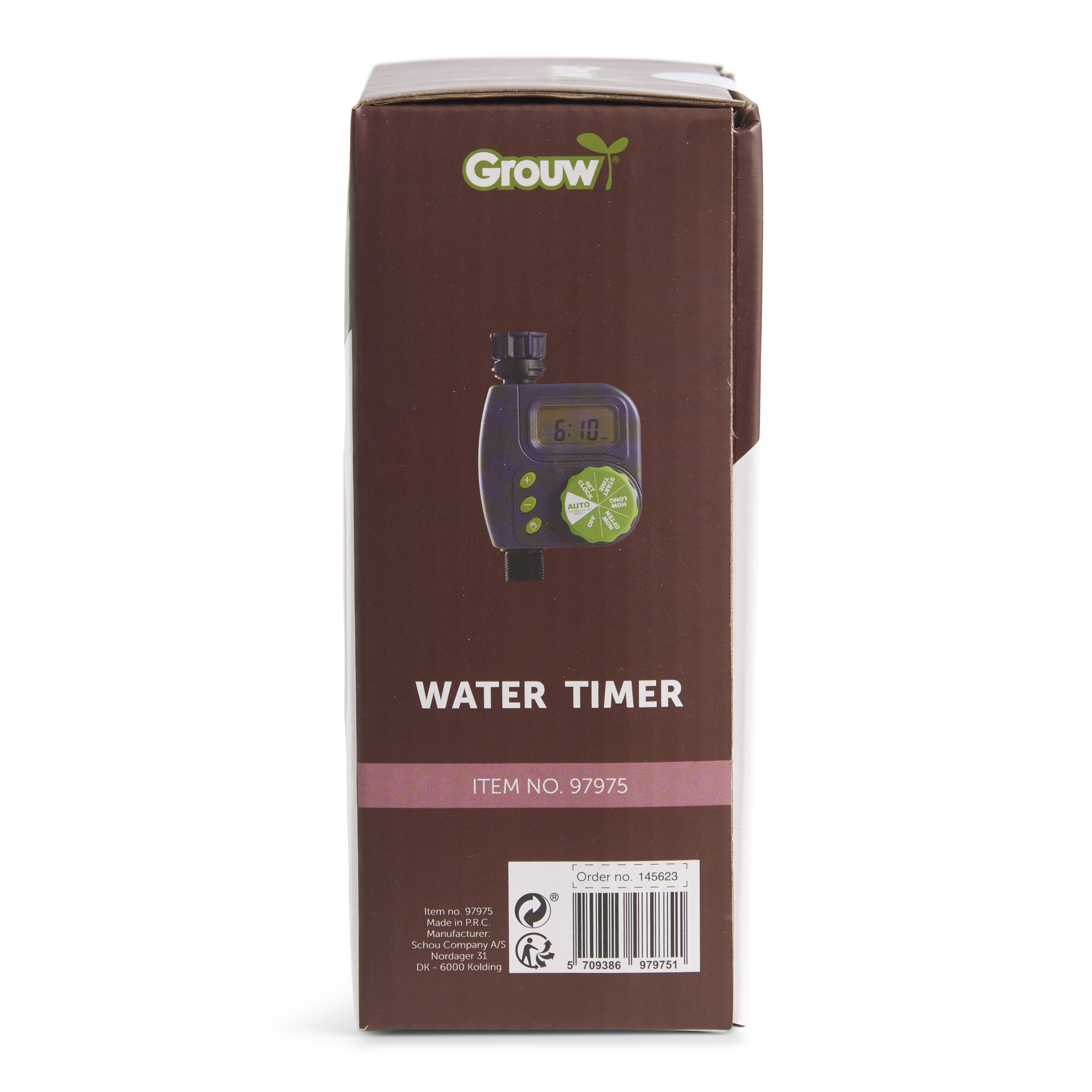 Bevattningstimer Grouw för Gräsmatta och Trädgård