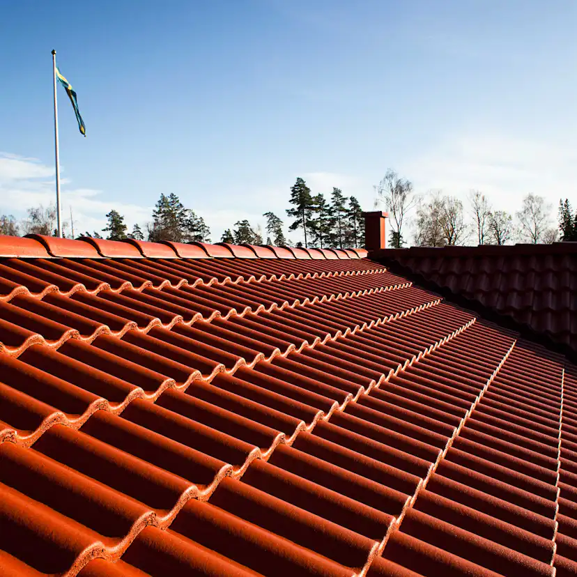 Tvåkupig Takpanna S:t Eriks Ekeby Högblank