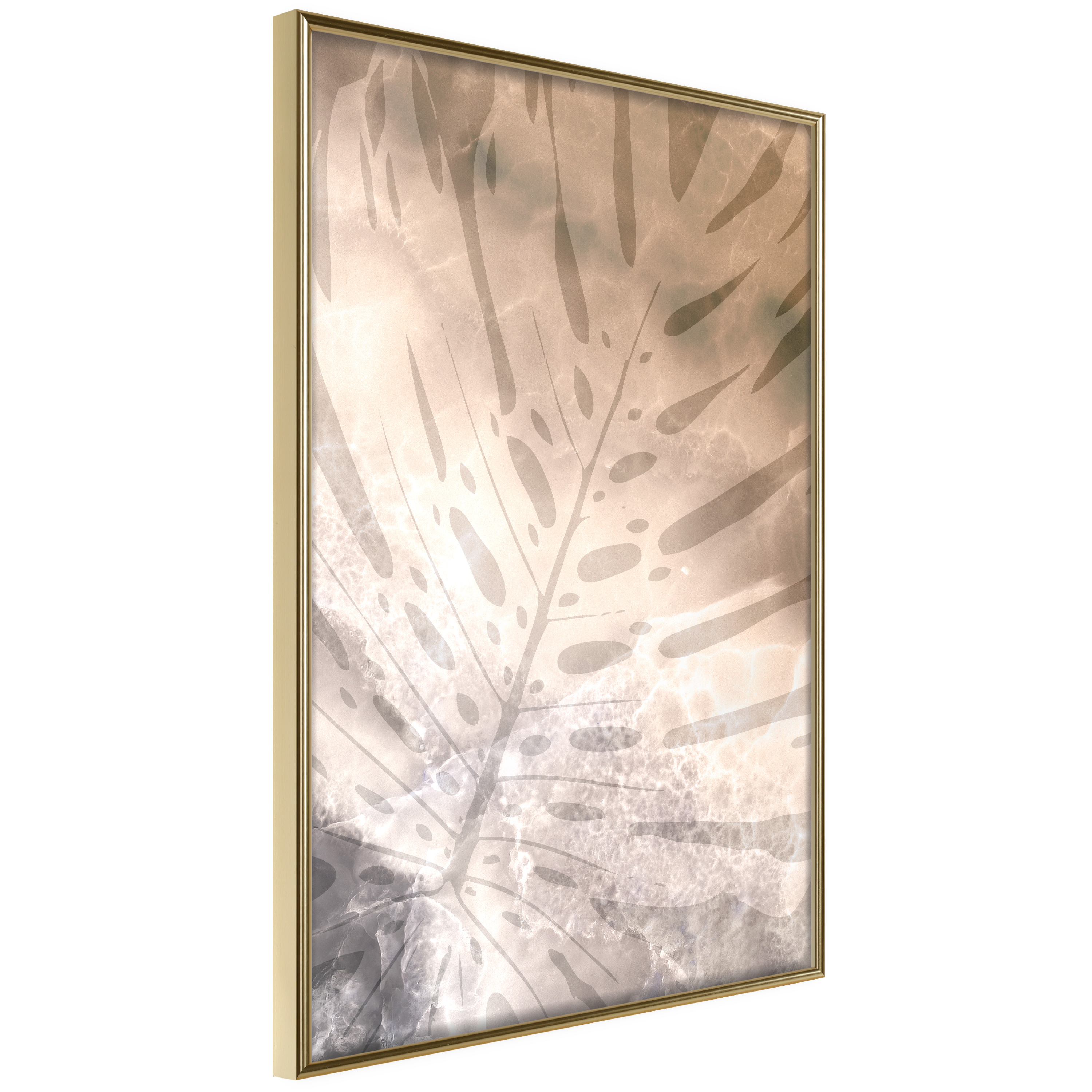 Poster Artgeist Affisch Amber Monstera