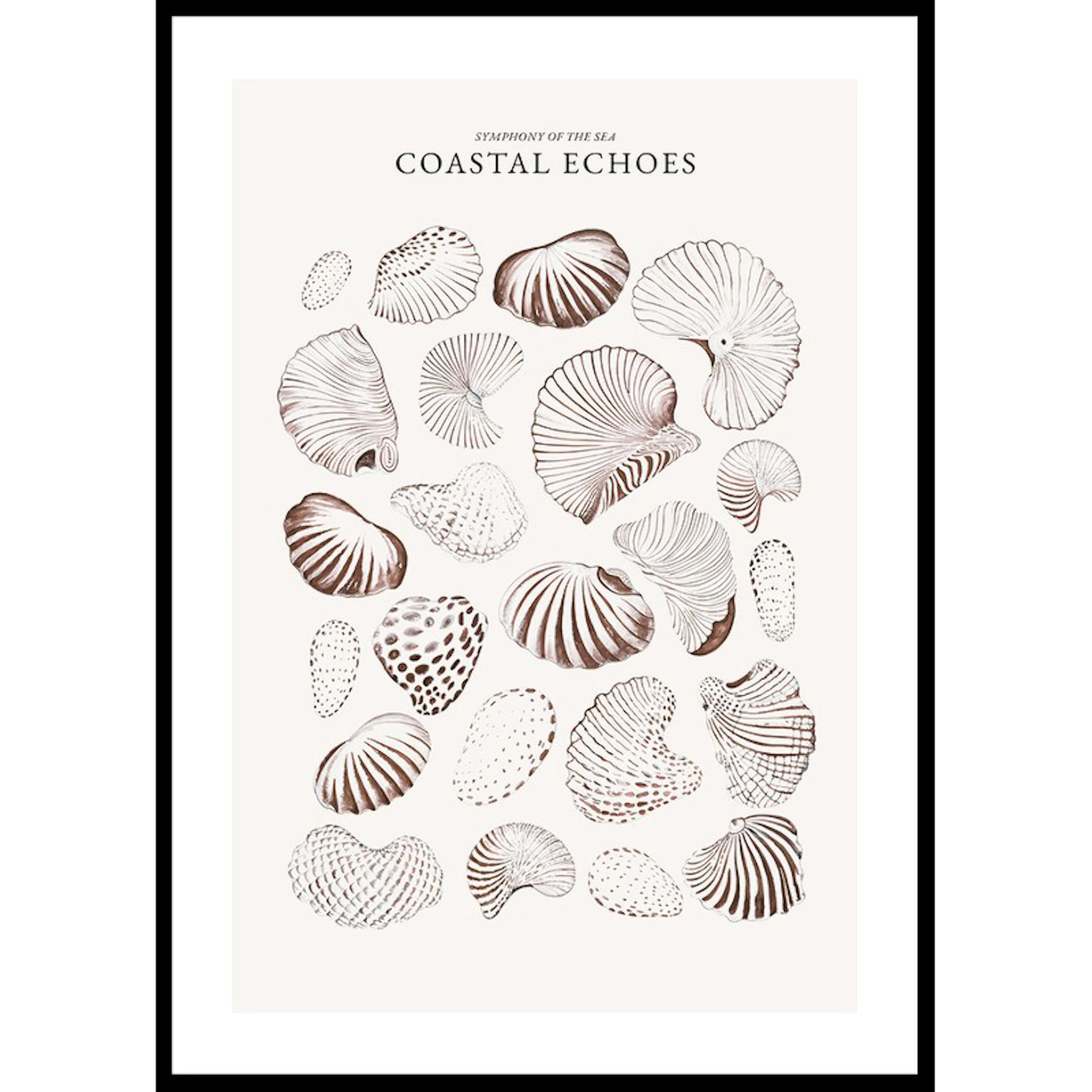 Poster Gallerix Coastal Echoes