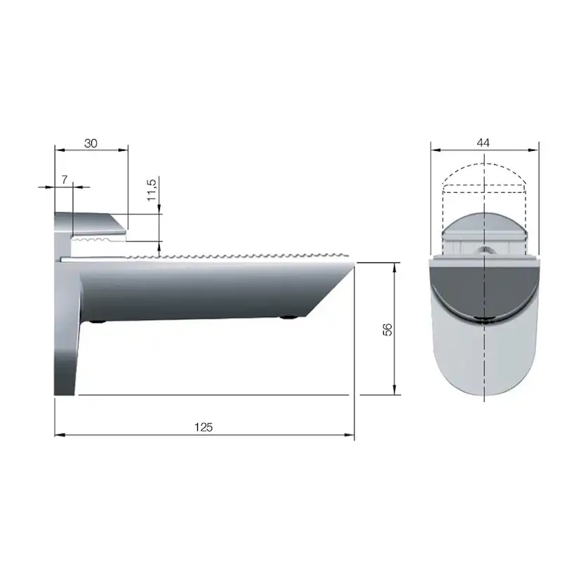 Hyllbärare Beslag Design Kaiman
