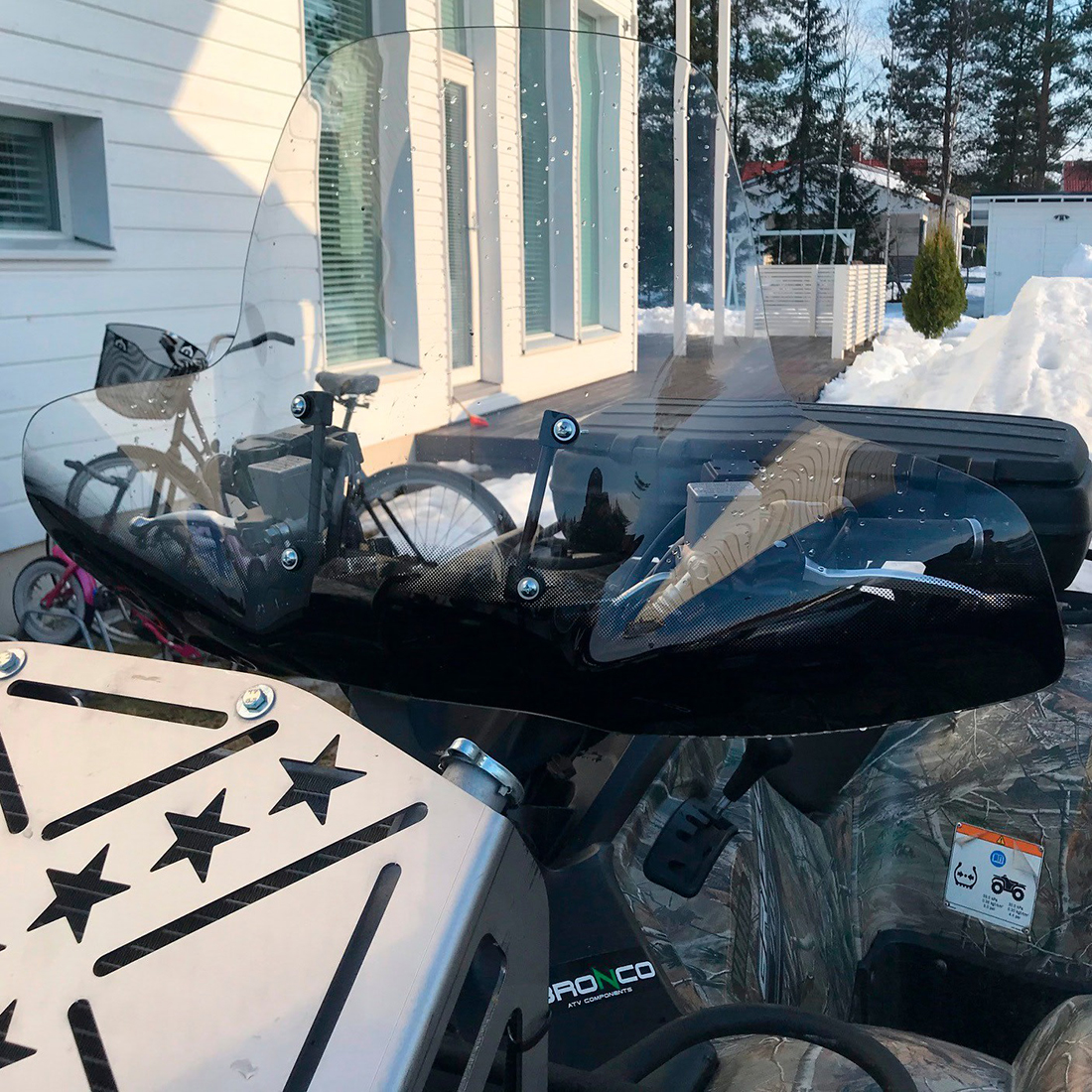 Vindruta Nextgear 4 mm Till ATV