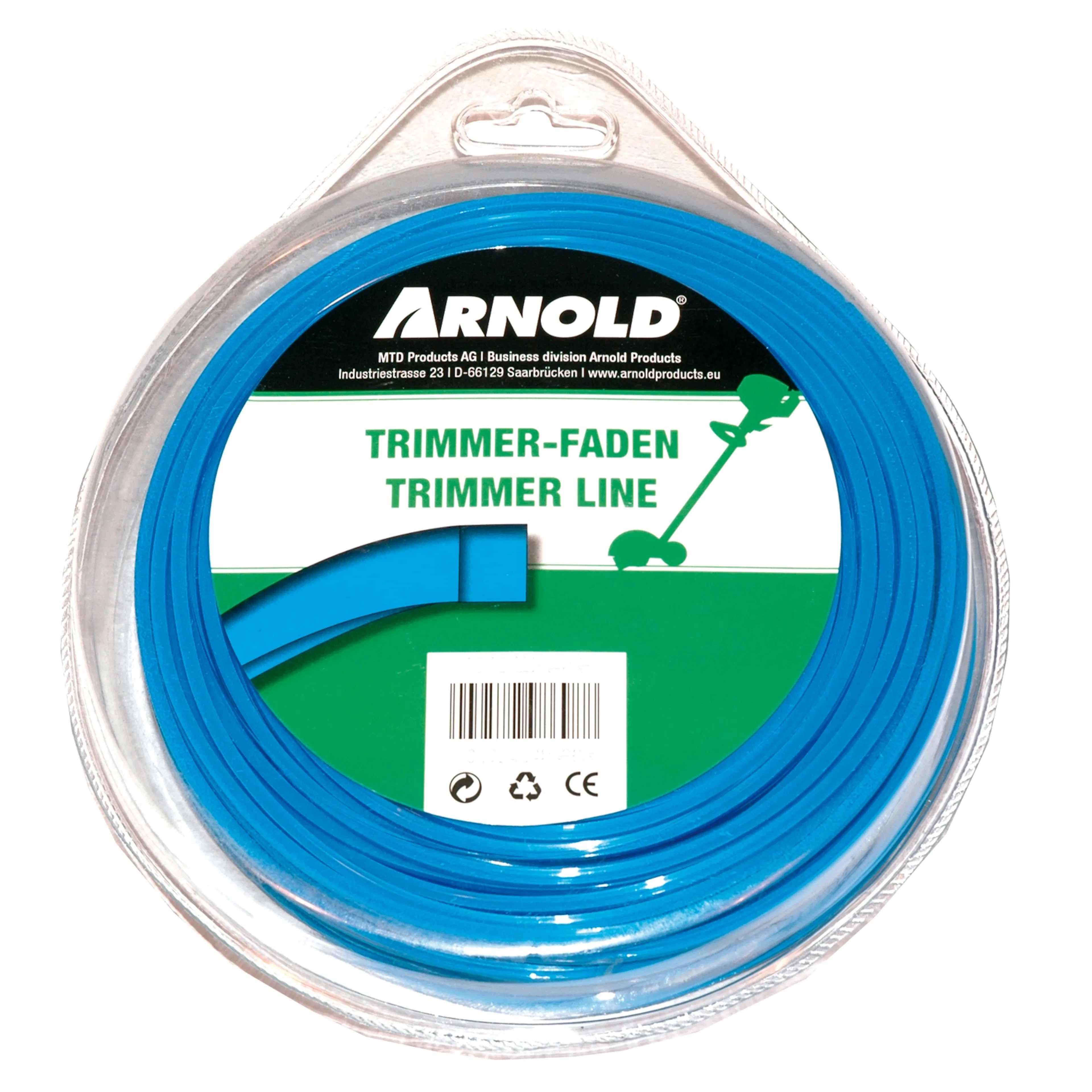 Trimmertråd Arnold Fyrkant 27 m