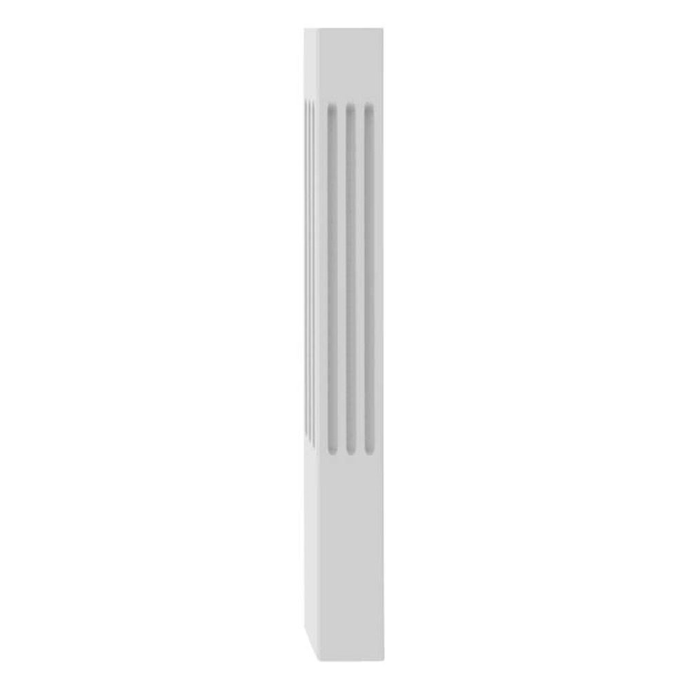 Stolpe spårad grundmålad 135x135x1250 Vit
