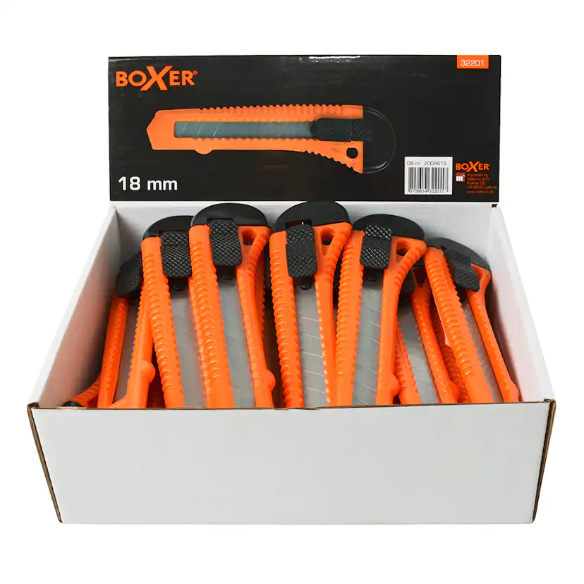 Hobbykniv Boxer 18 mm Plast