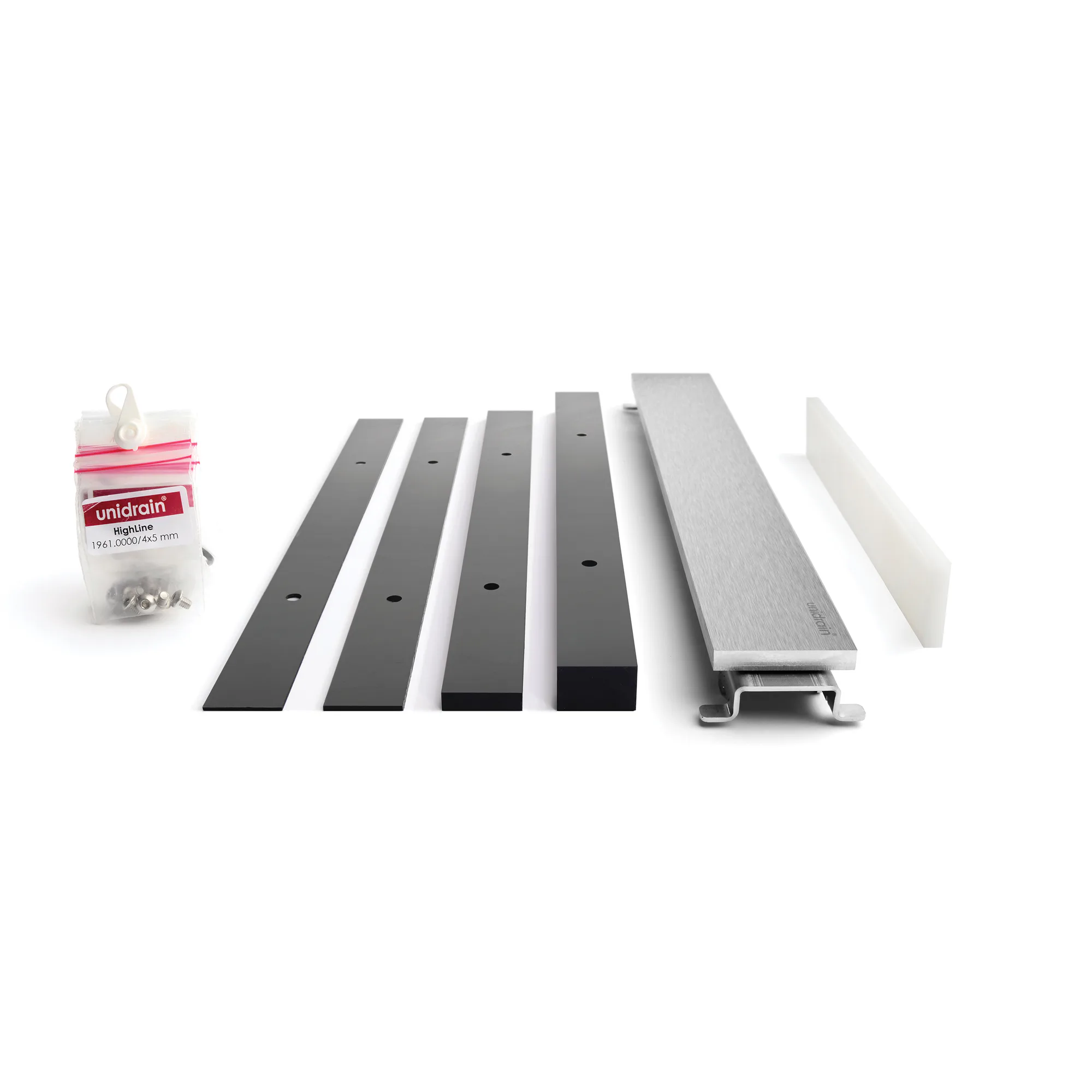 PANEL RFR-BORSTAT 300 MM HIGHLINE Rostfritt Stål, Längd: 253 mm