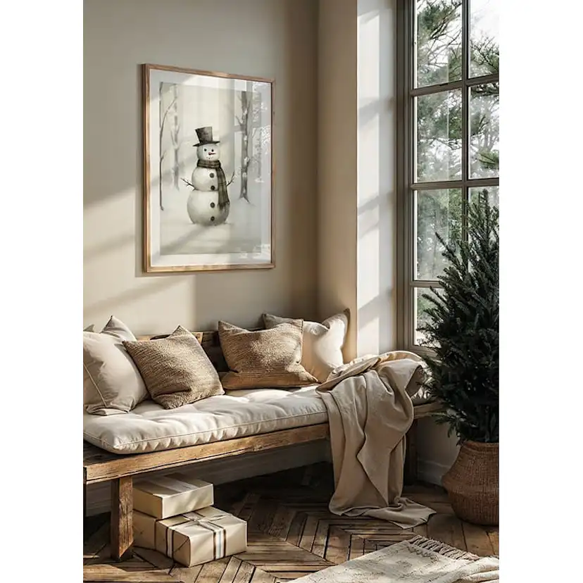 Poster Gallerix Winter Snowman