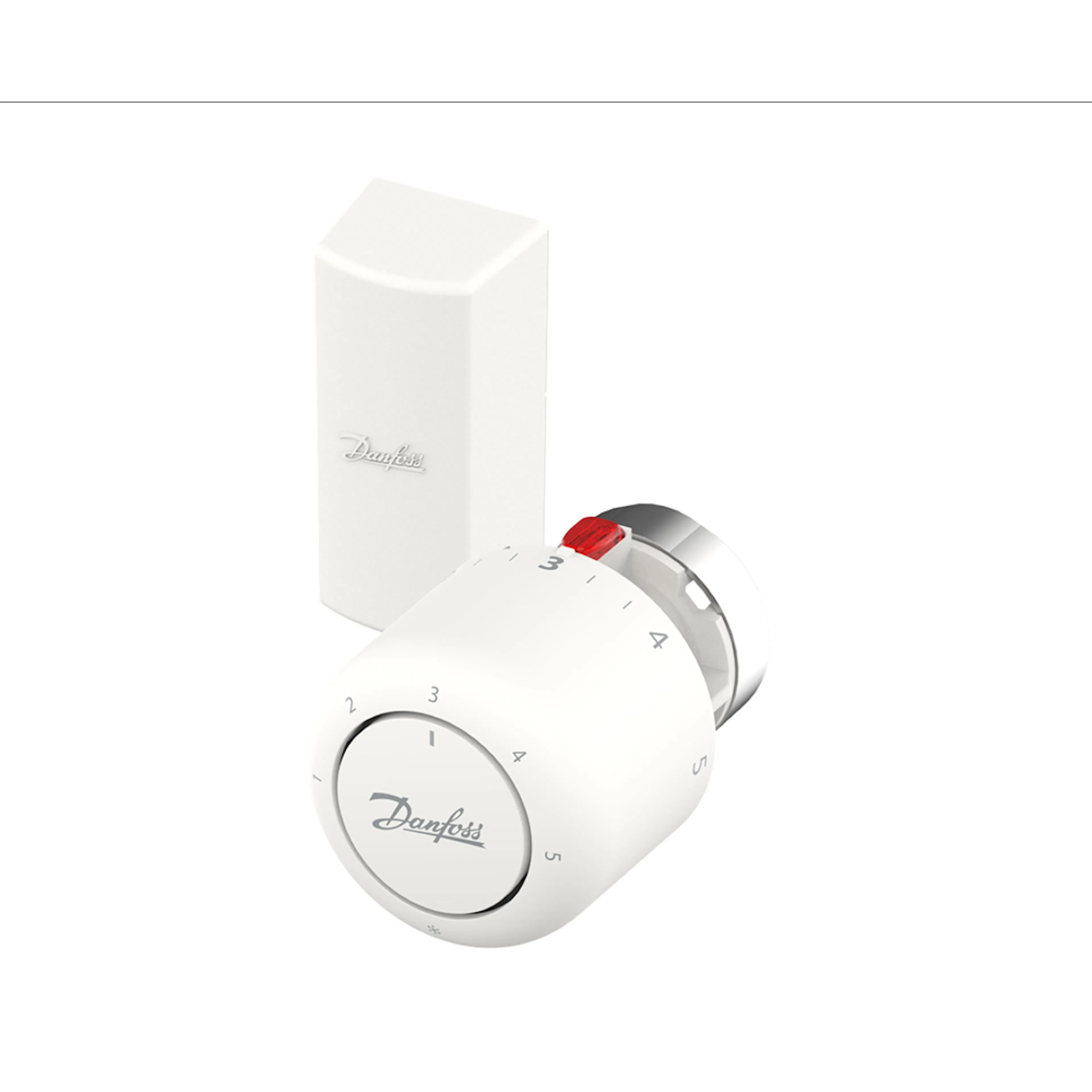 Radiatortermostat Danfoss Aero Ra/V Rs 7-26°C 34Mm 0-2M Givare