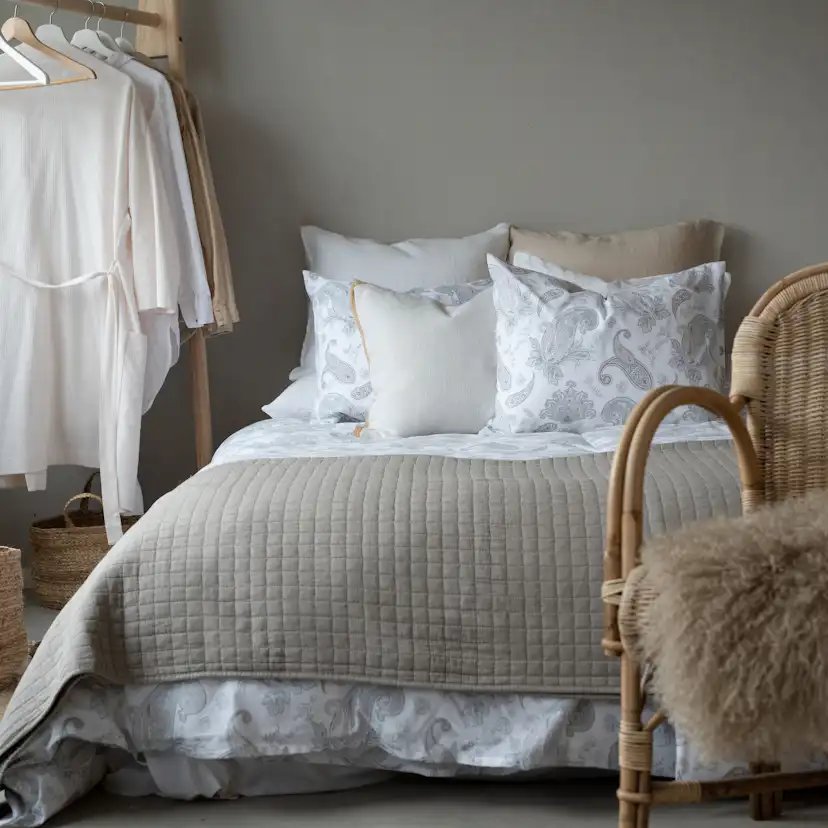 Påslakanset Borganäs of Sweden Tilly Enkelsäng Grå