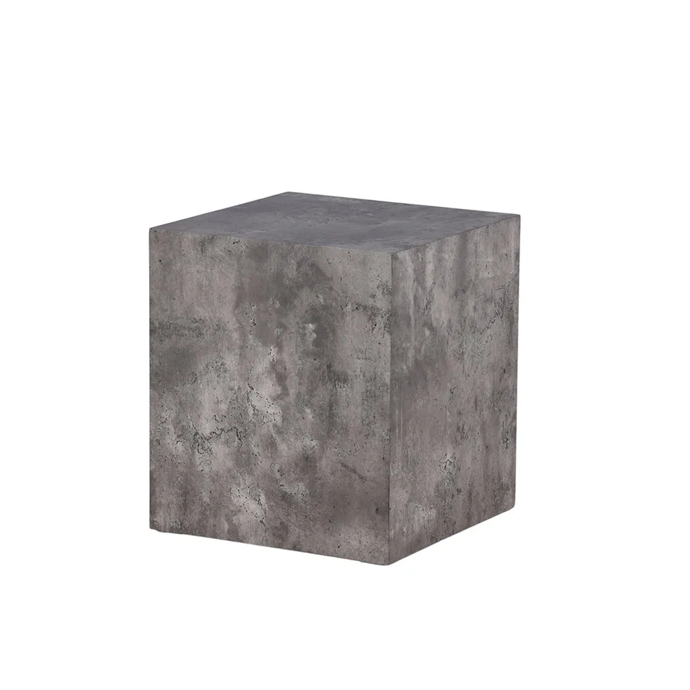 York High Sofa Table - Grey / Marble look MDF Grå