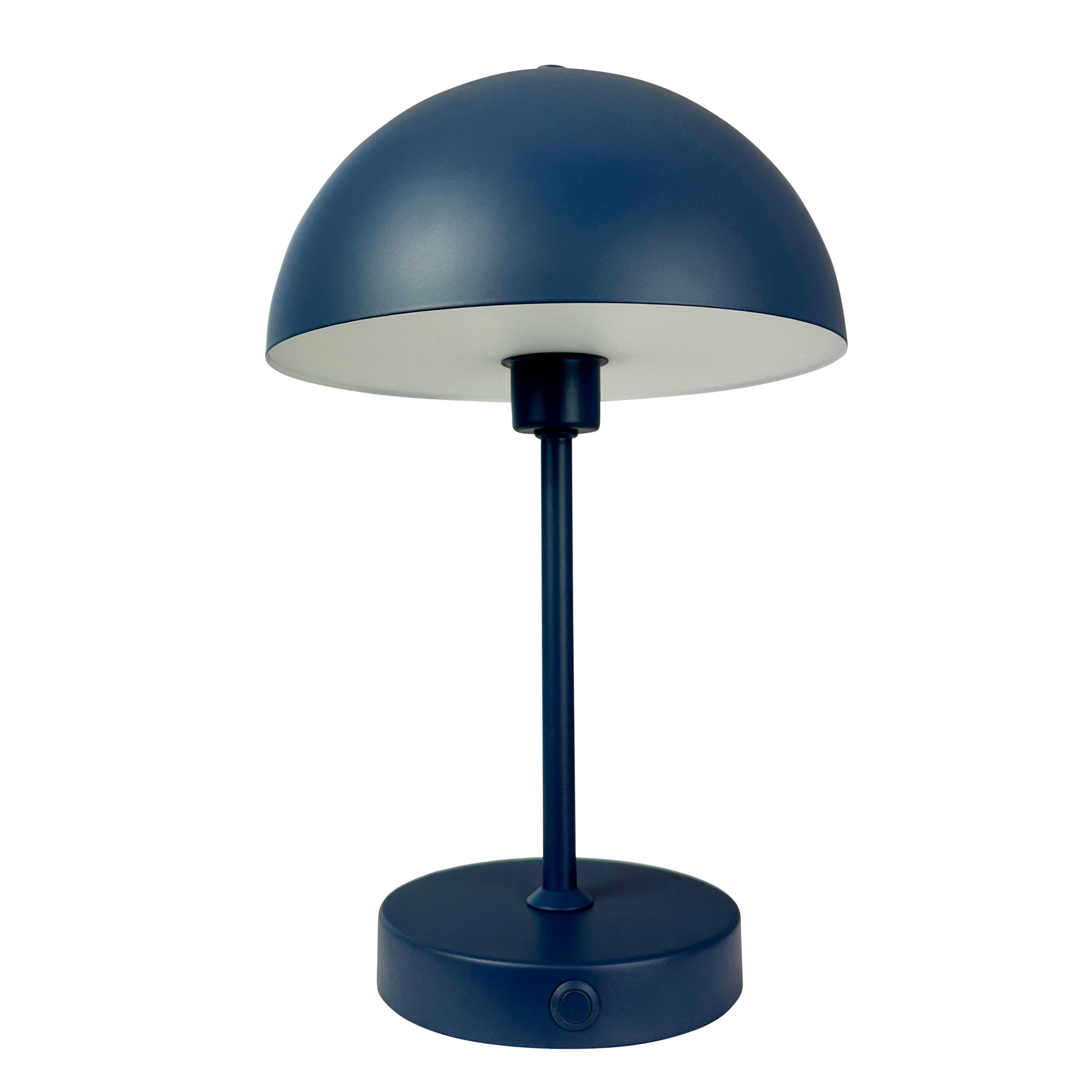 Portabel Bordslampa Dyberg Larsen Stockholm LED Uppladdnings Blå