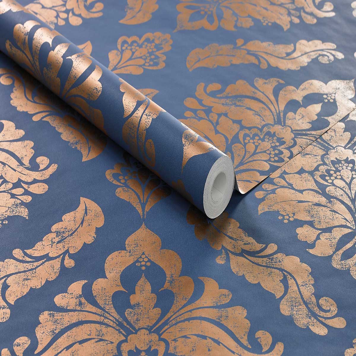 Tapet Boutique Damask Metallic Effekt 104155