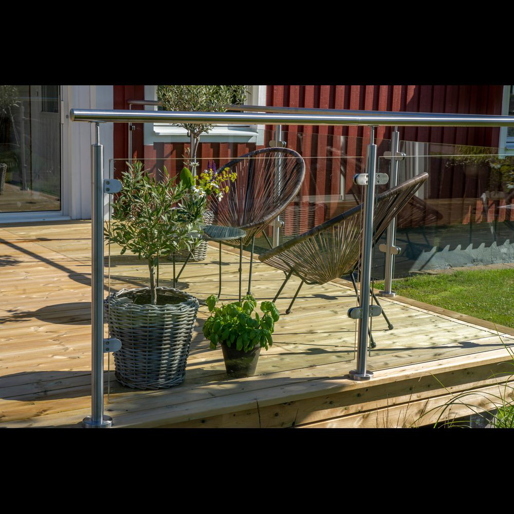 Mellanstolpe Skotte Garden Utsikt