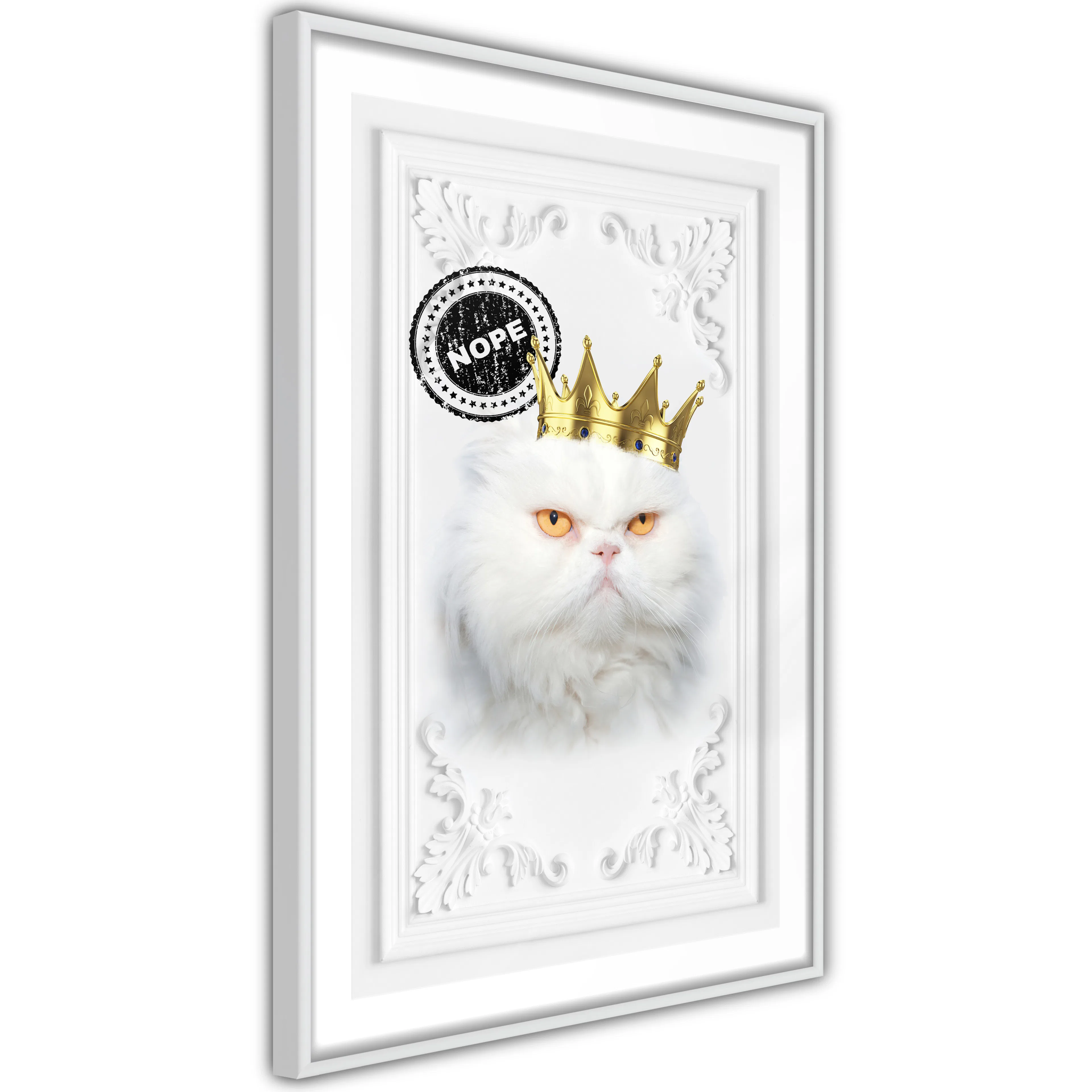 Poster Artgeist Affisch The King Cat