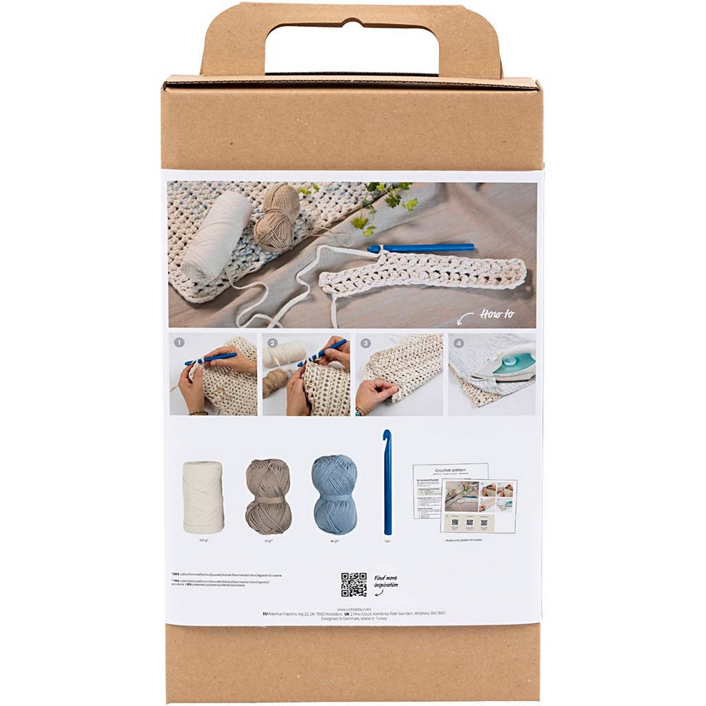 DIY-kit Creativ Company Virkning Bordstablett
