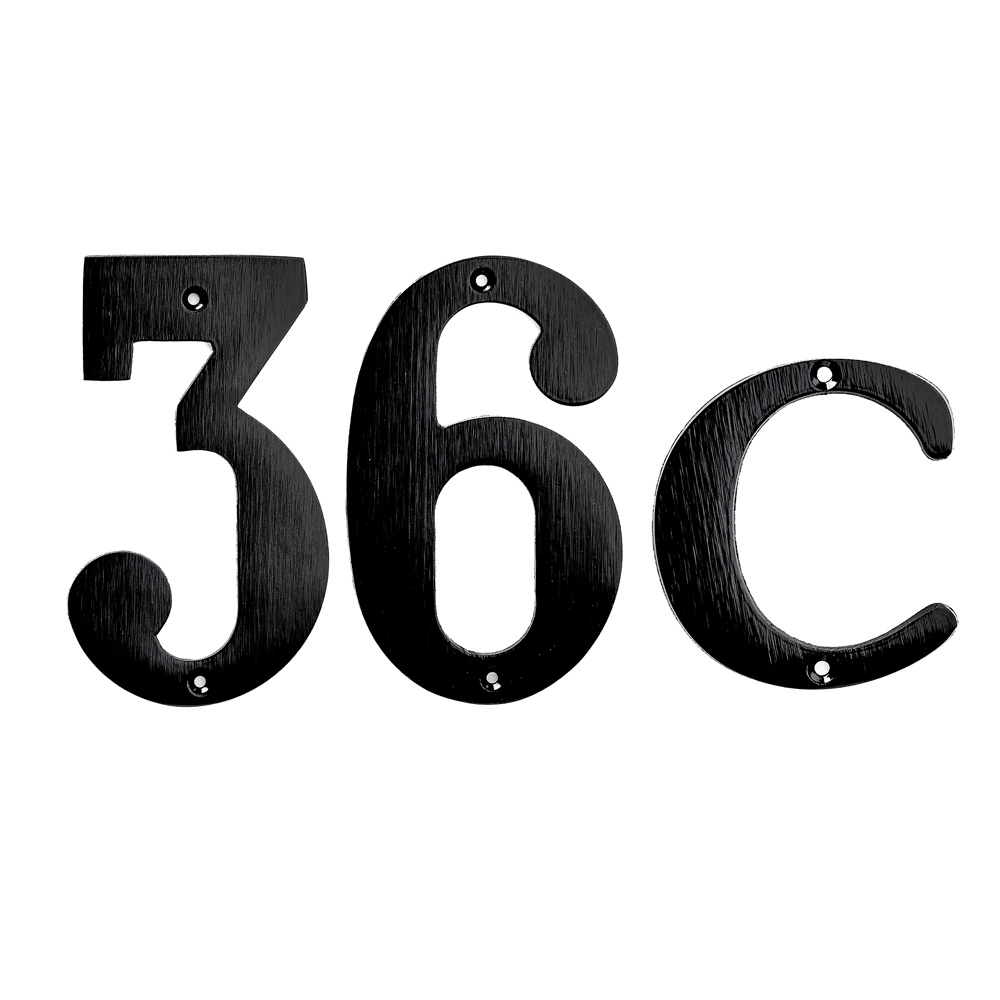 Husnummer Habo 570 Brunoxid