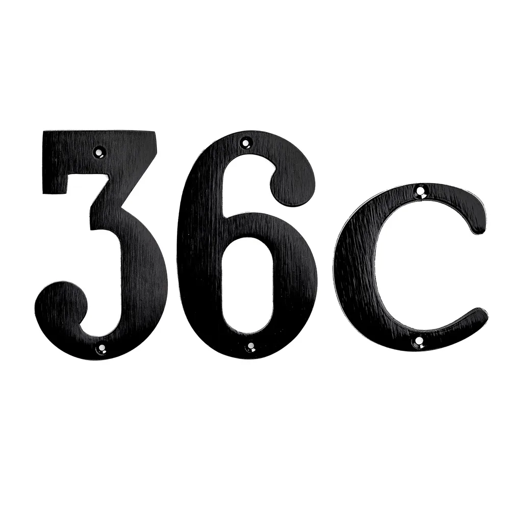 Husnummer Habo 570 Brunoxid