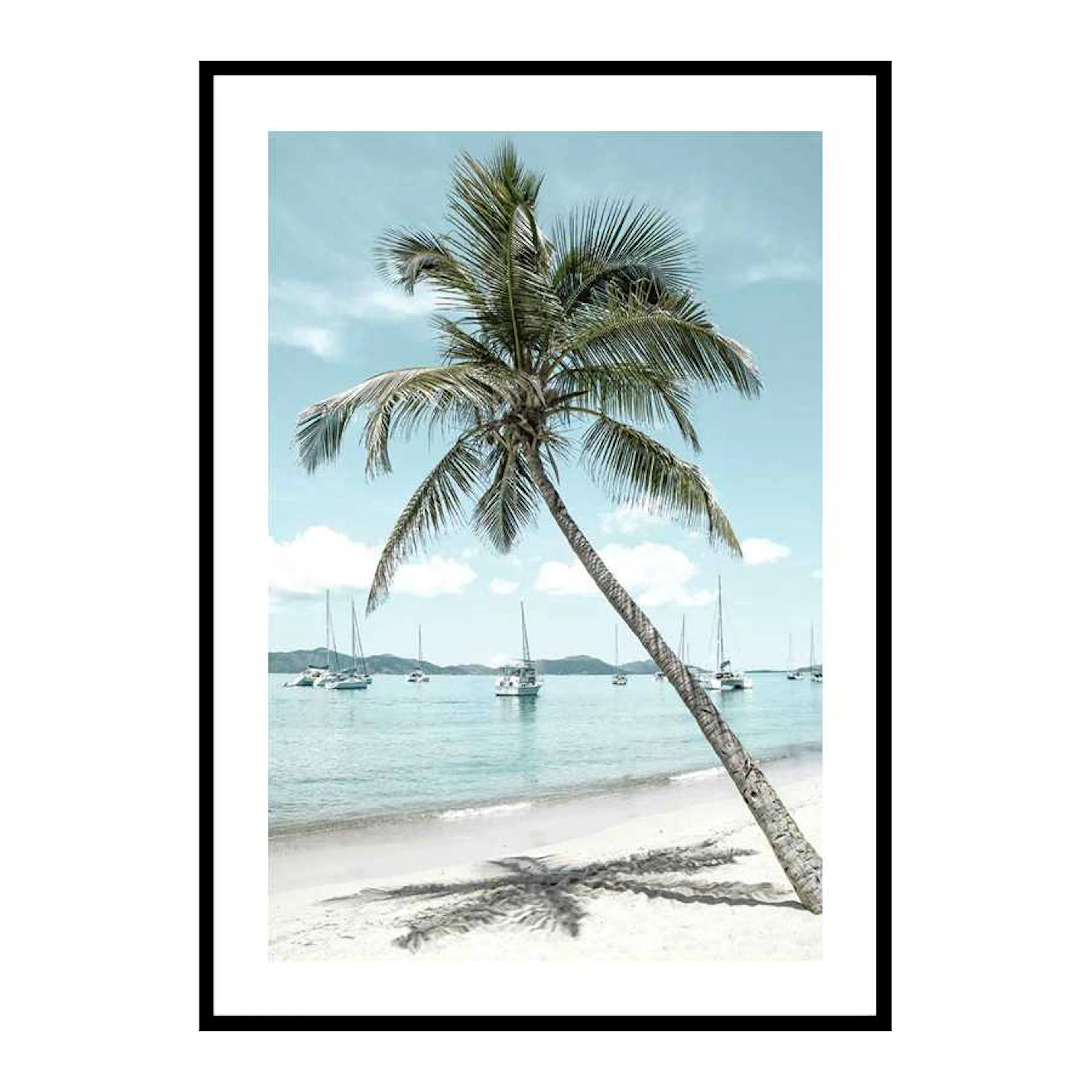 Leaning Palm No2 30x40 cm