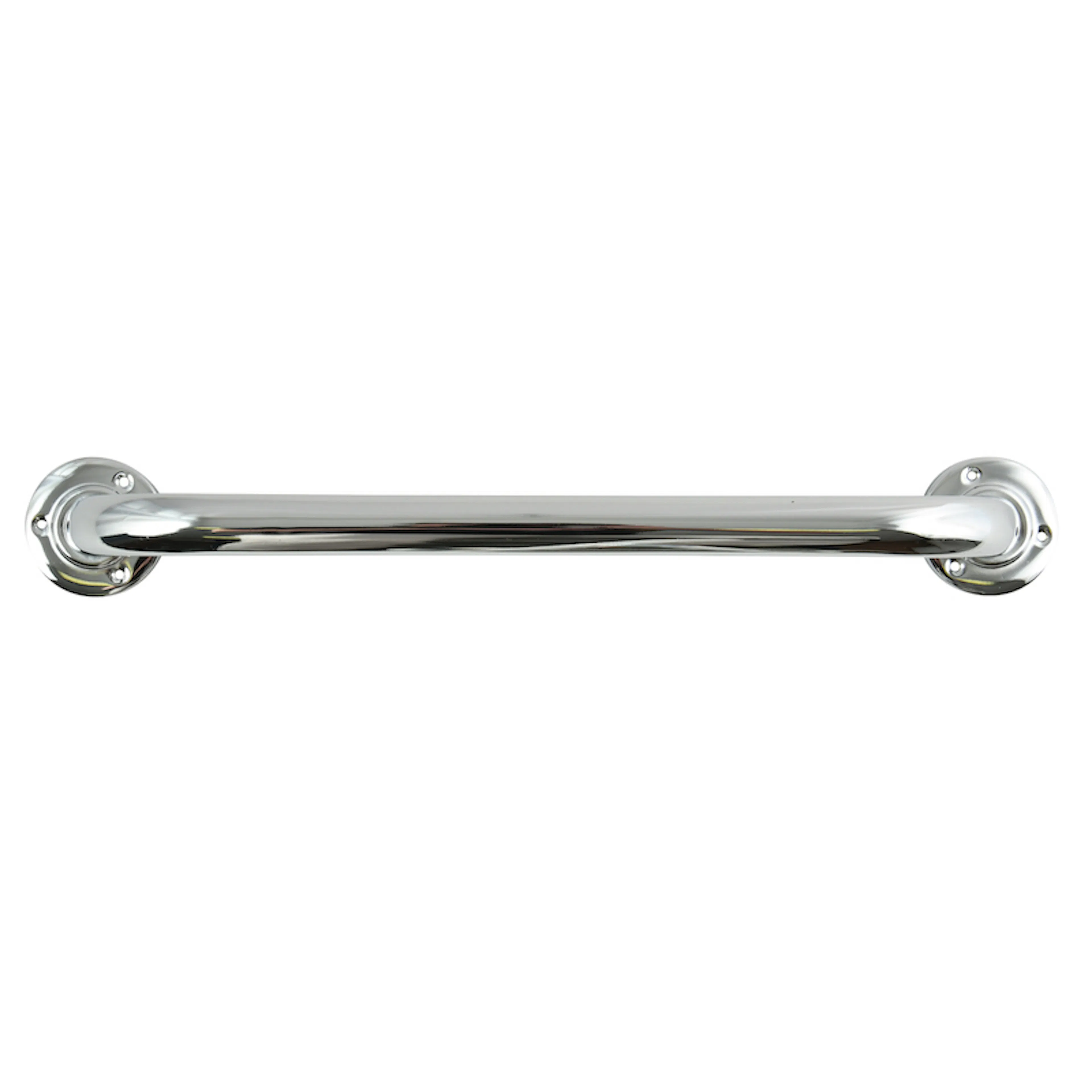 Stödhandtag stål/krom Ø 25 mm 60 cm Krom, 60 cm
