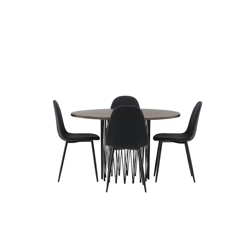 Matgrupp furniture/fashion Stone med 4 Polar Stolar