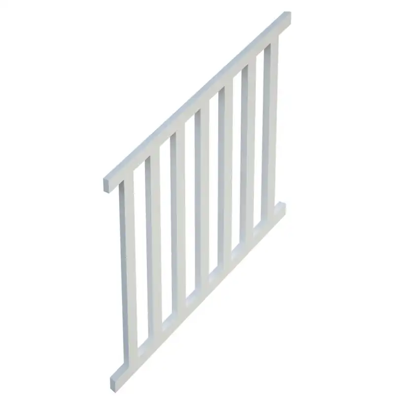 Siri 17, fence for stairs Vitmålad