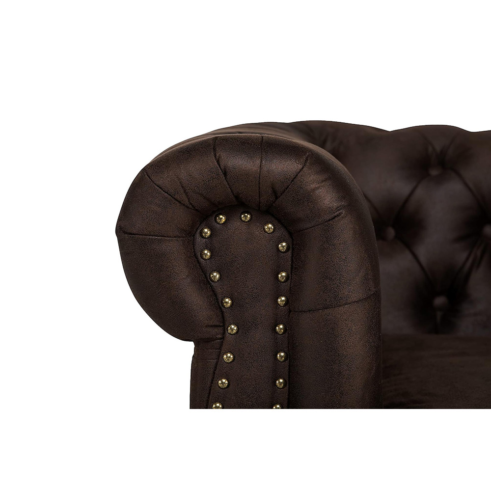 Fåtölj Manor House Chesterfield Deluxe Vintage