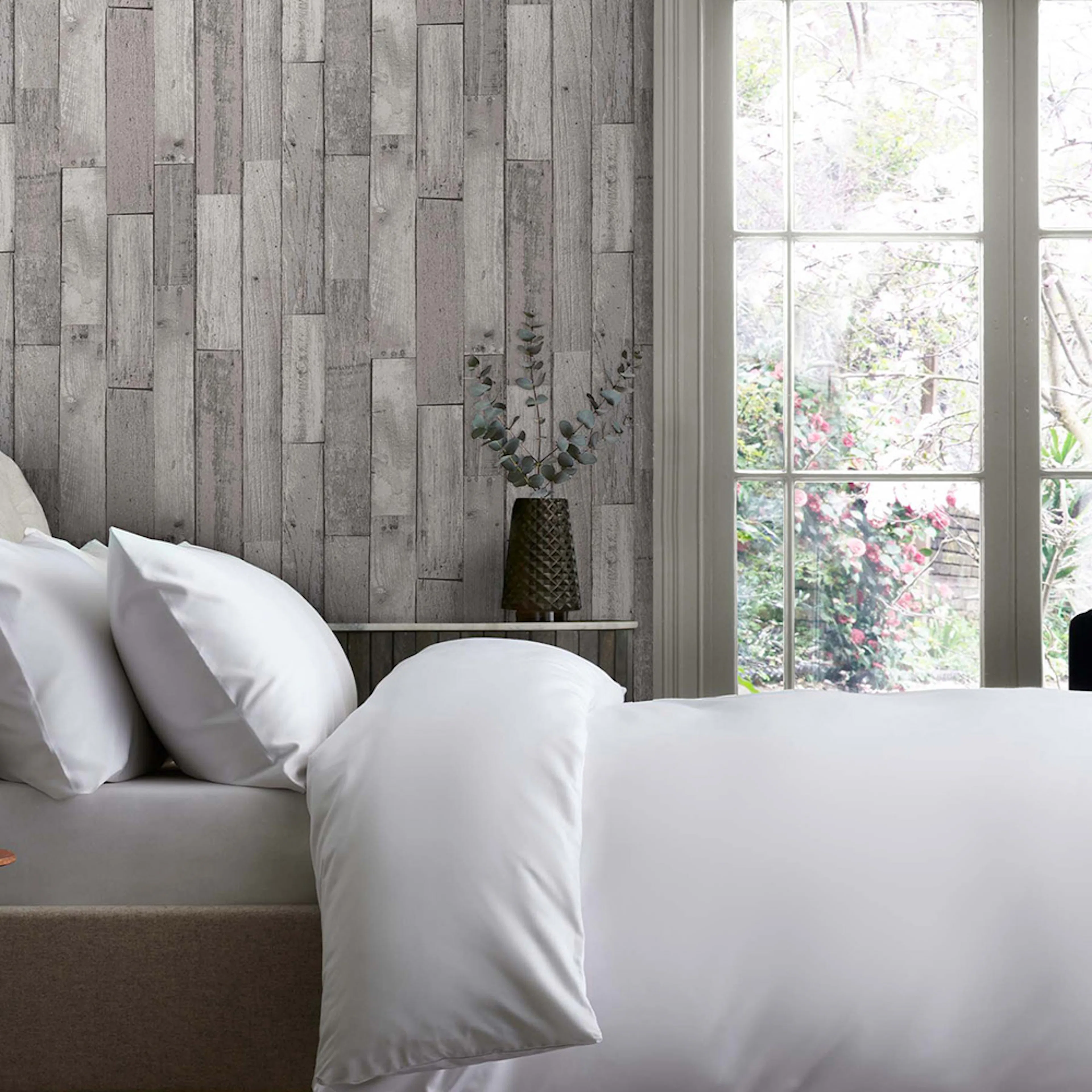 Tapet NEXT Distressed Wood Plank Grey