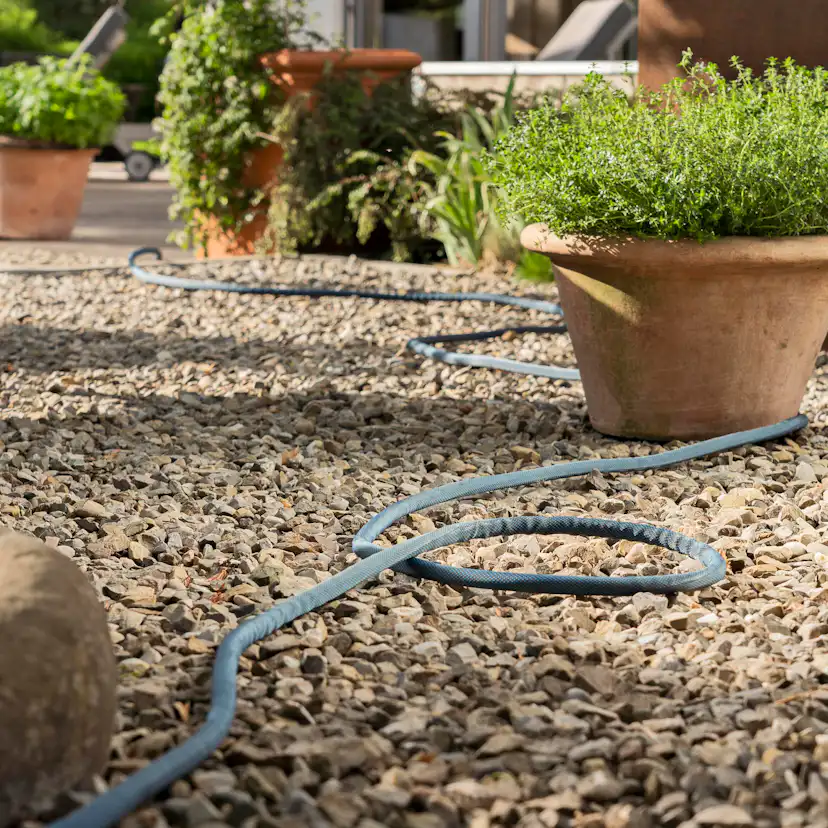 Textilslang Liano™ Xtreme 20 m Set med strålmunstycke