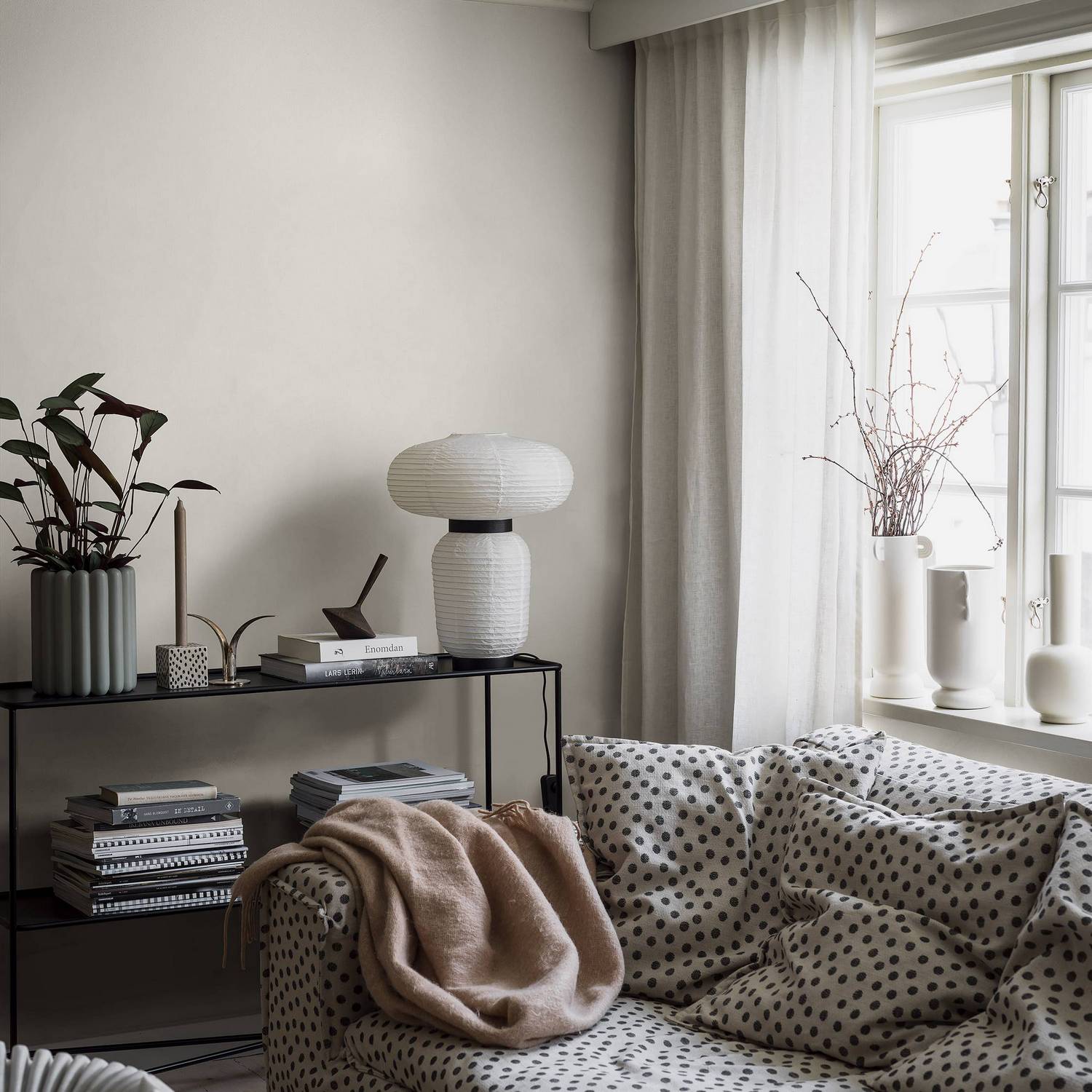 Tapet Boråstapeter Calm White 4301