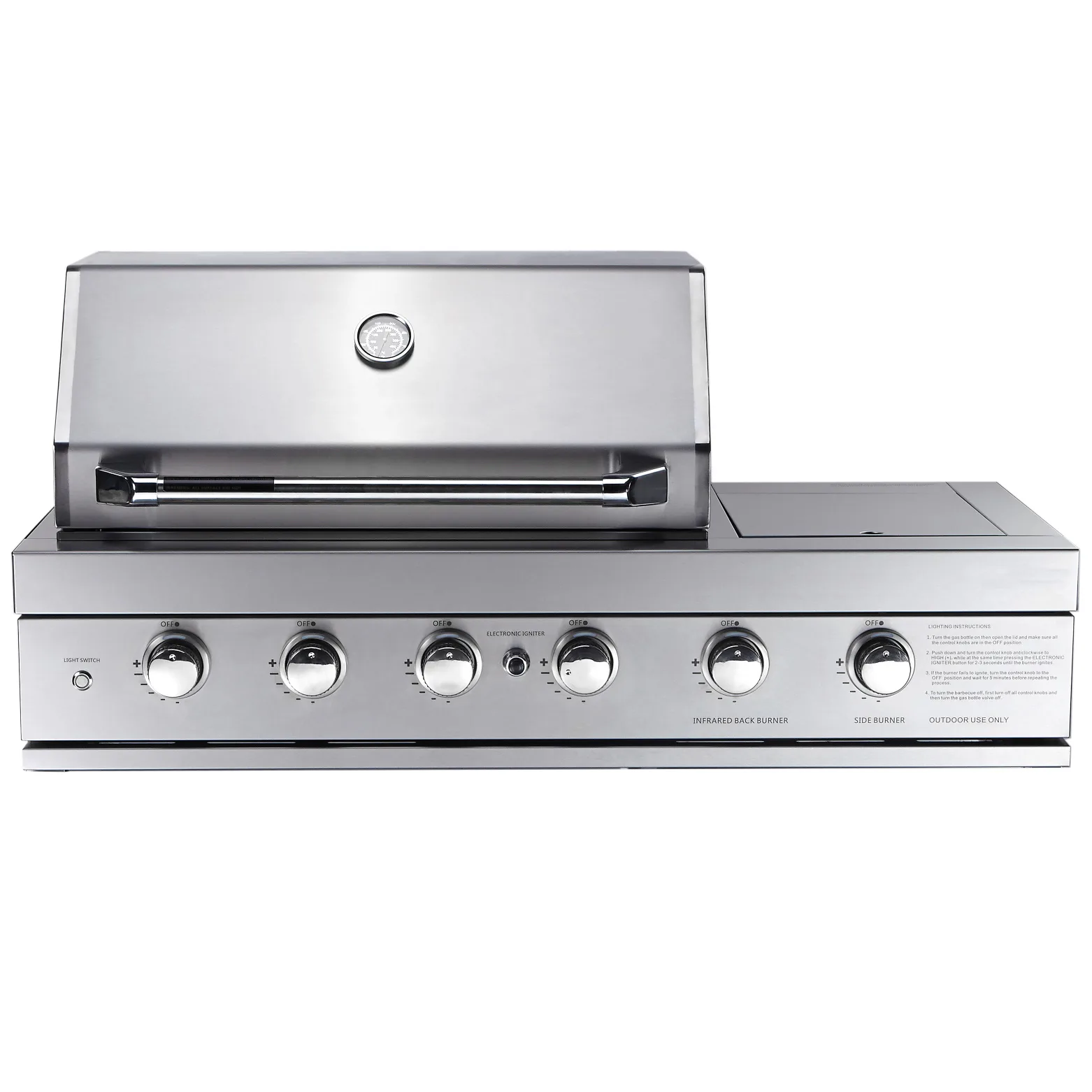 Gasolgrill Metalcraft Inbyggnad Seattle
