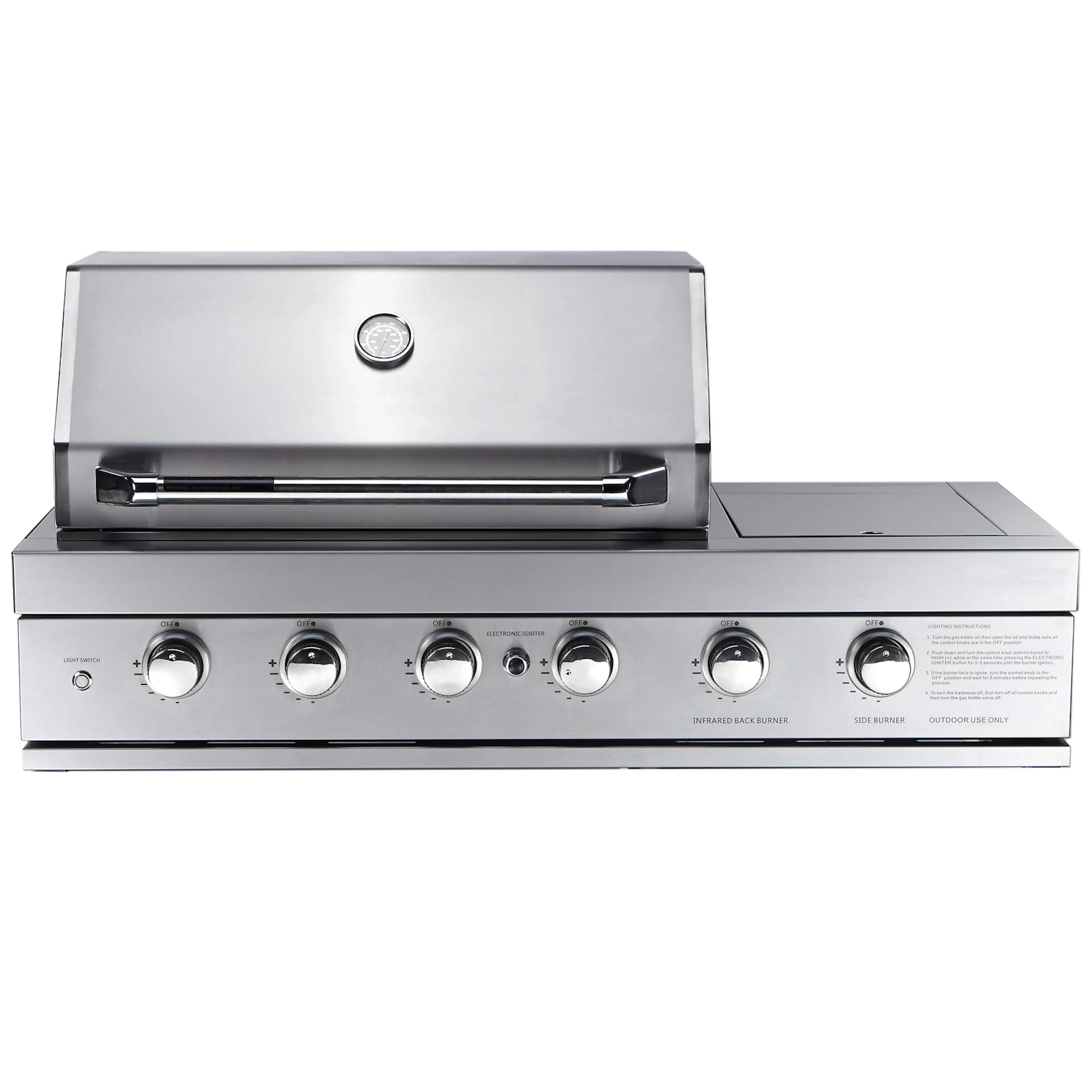 Gasolgrill Metalcraft Inbyggnad Seattle