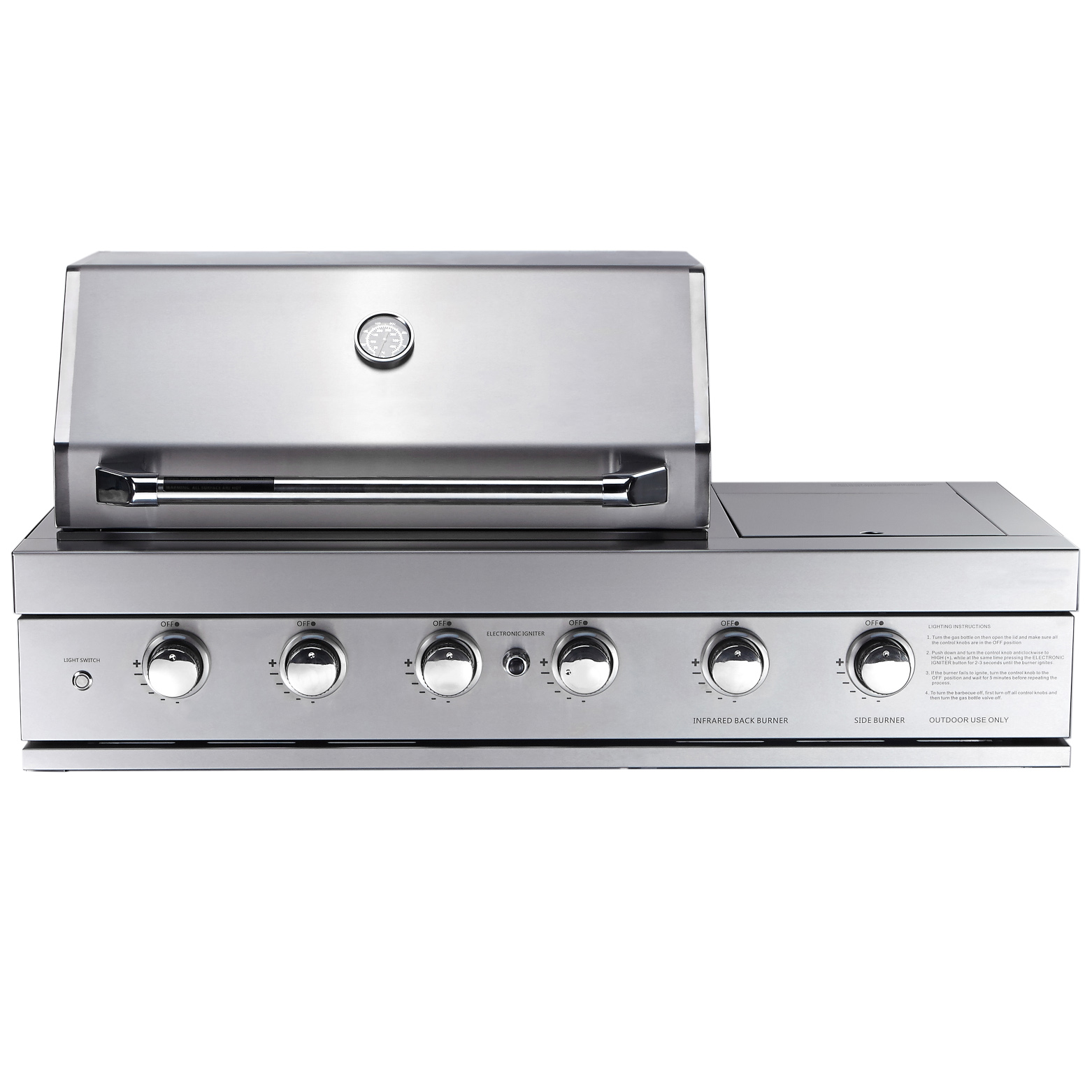 Gasolgrill Metalcraft Inbyggnad Seattle