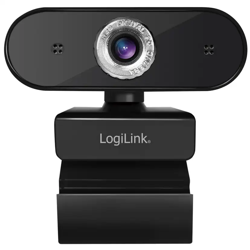 Webbkamera LogiLink HD 1080p Med Inbyggd Mikrofon
