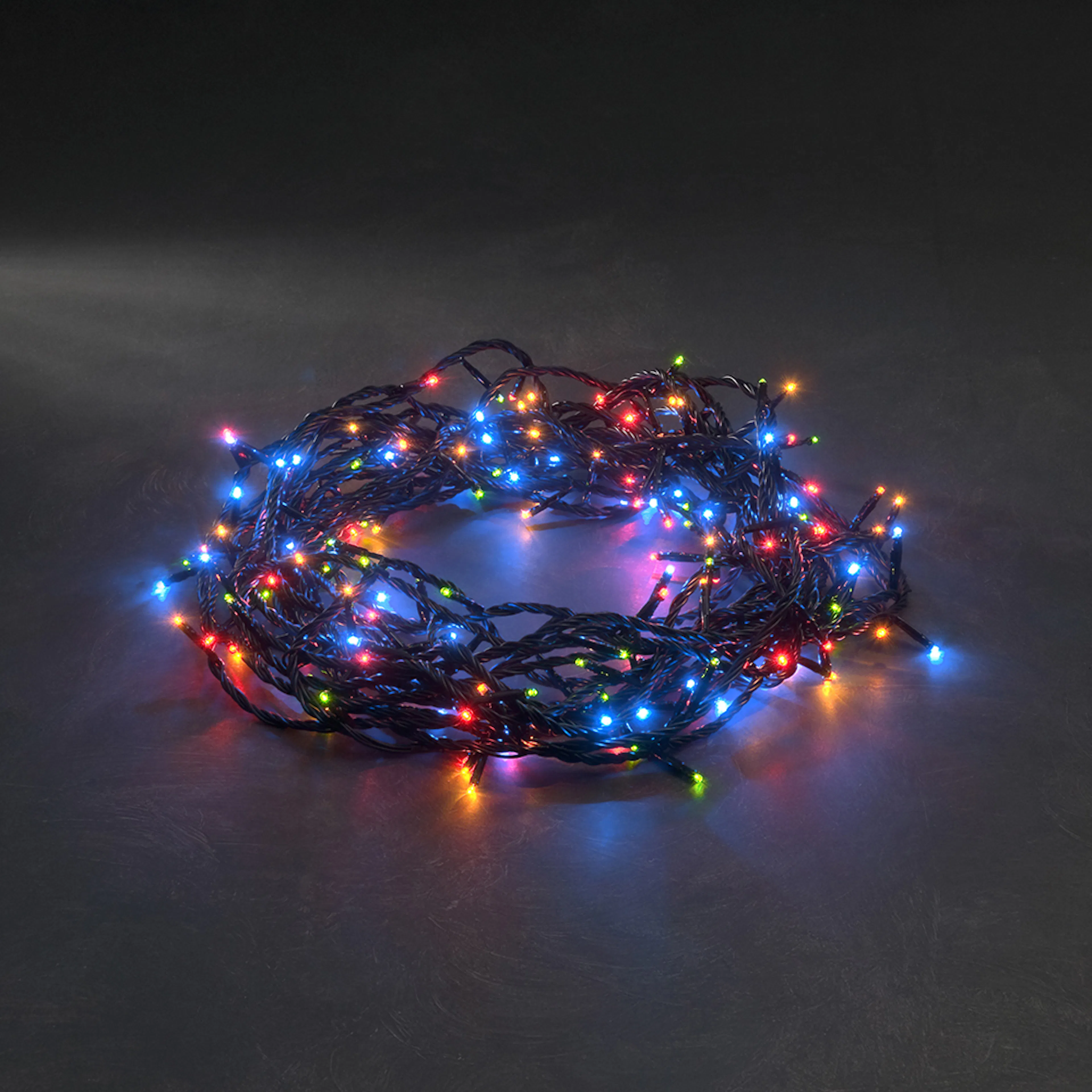 Ljusslinga Gnosjö Konstsmide 80 st Multi Mikro LED