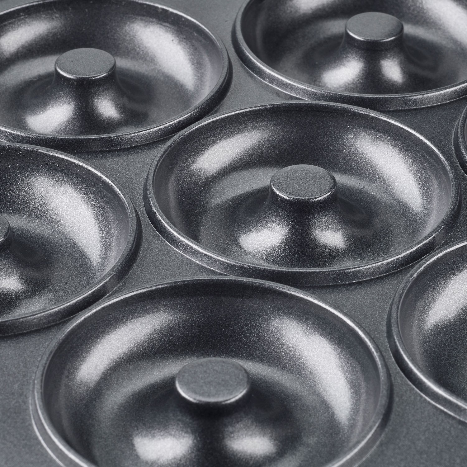 Donut Maker Champion 7 Munkar 700W DM110 Svart