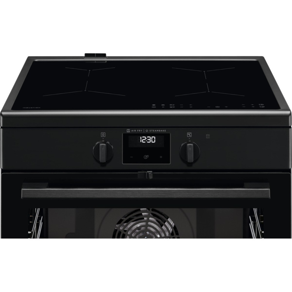 Induktionsspis Electrolux LKI66440SK 600 SteamBake 60 Spis med Induktionshäll Svart