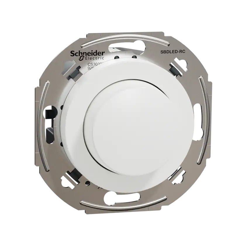 Vriddimmer LED Schneider Electric Renova Infälld 370W Bakkantstyrd 1-200VA