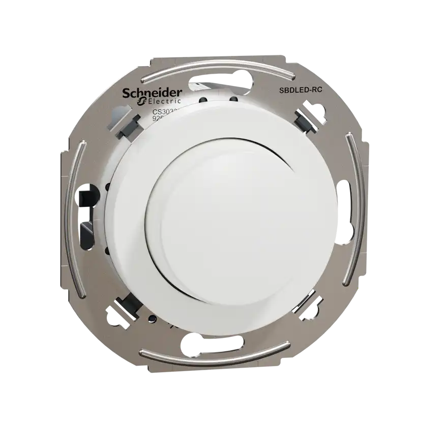 Vriddimmer LED Schneider Electric Renova Infälld 370W Bakkantstyrd 1-200VA