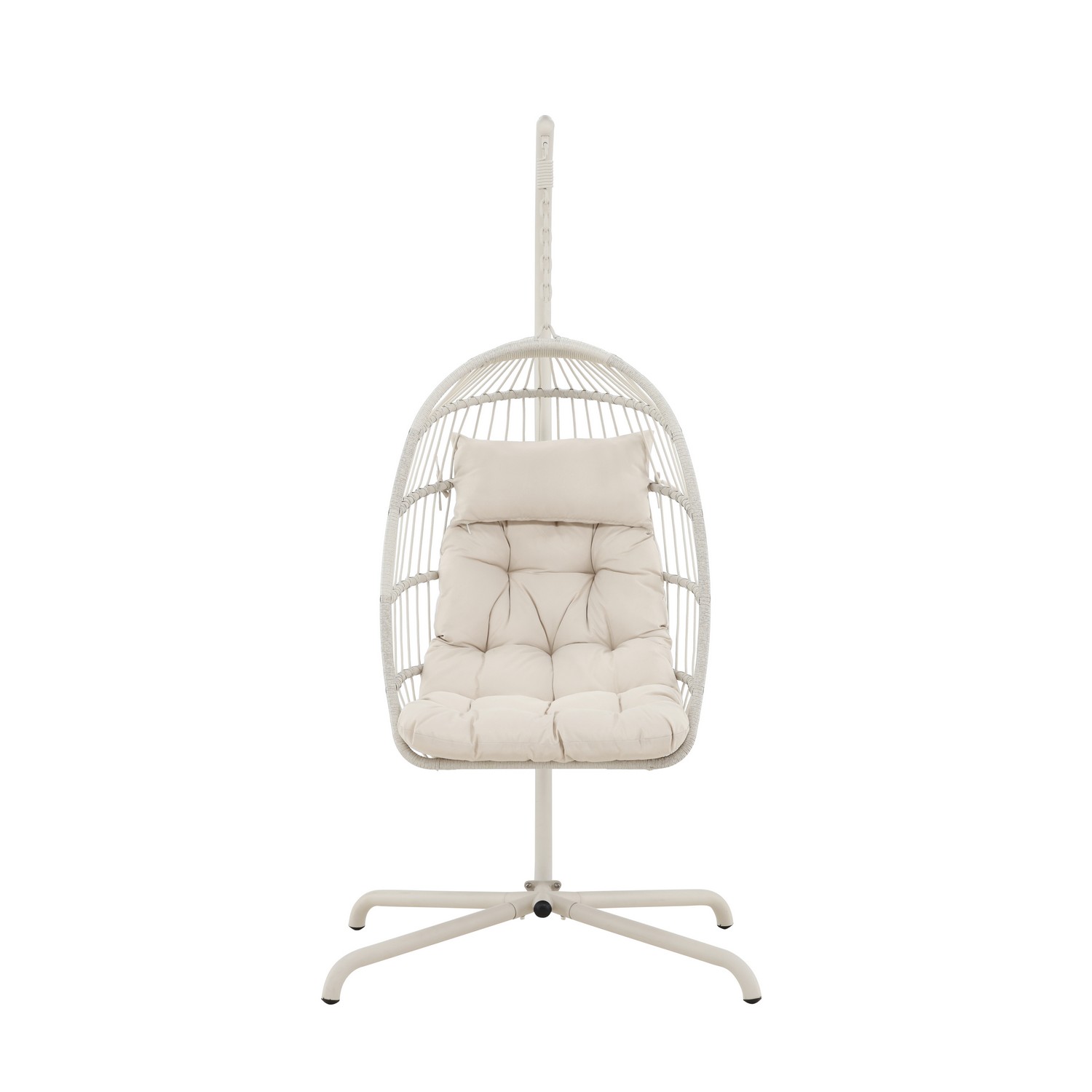 Trezza Haning Chair - Beige / Beige Beige