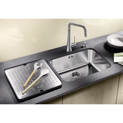 Avrinningsplan Blanco Rostfritt Stål 425 x 365 mm