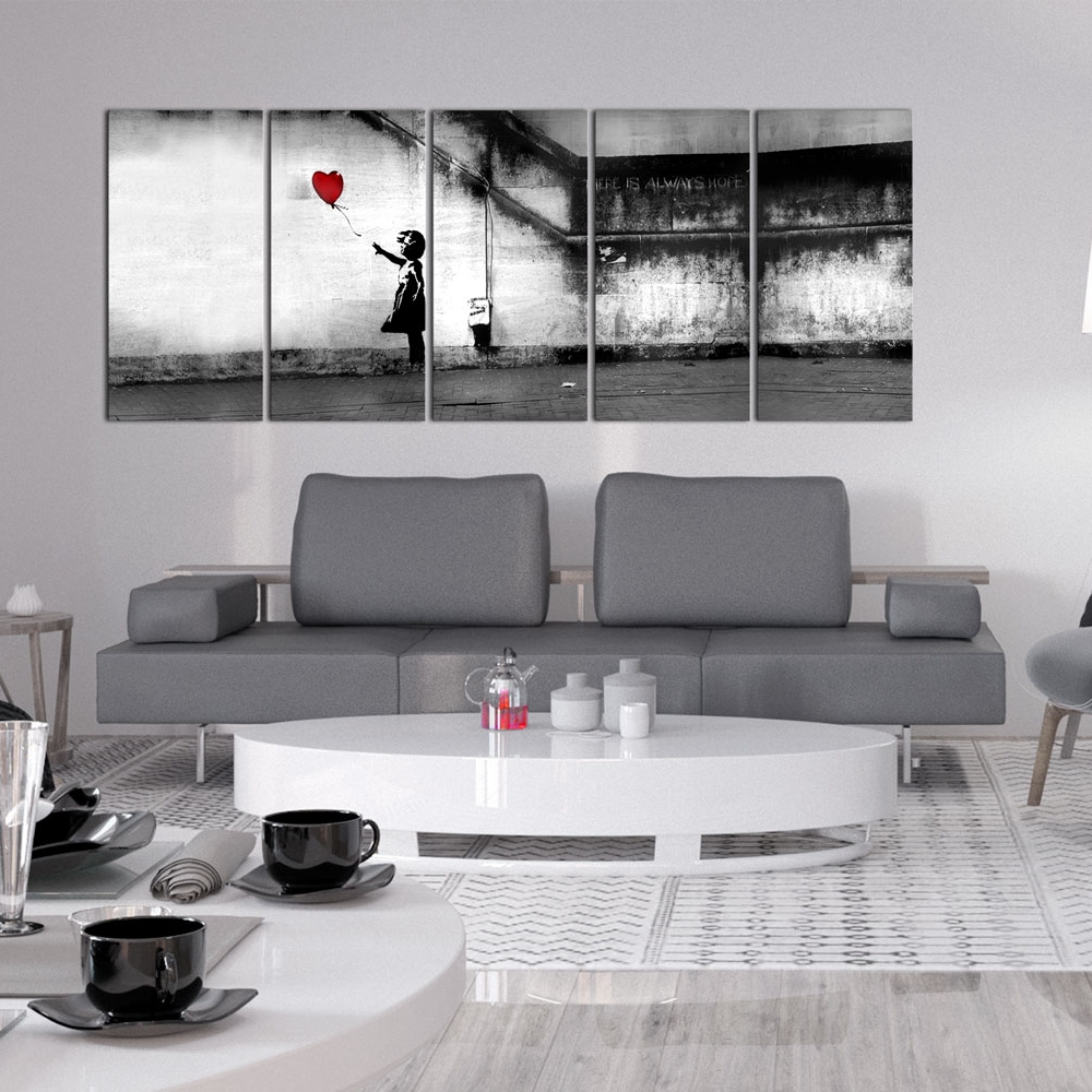 Tavla Arkiio Banksy Runaway Balloon
