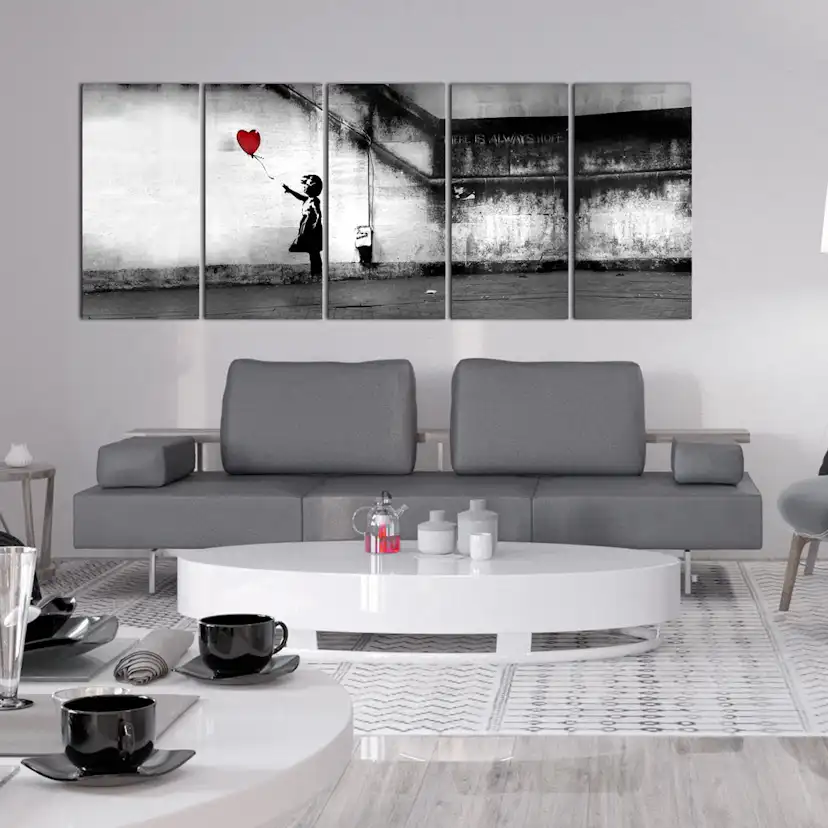 Tavla Arkiio Banksy Runaway Balloon