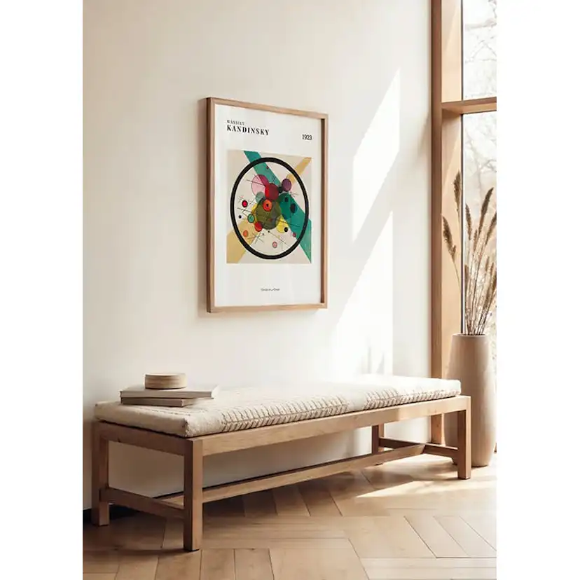 Poster Gallerix Circles In A Circle By Wassily Kandinsky