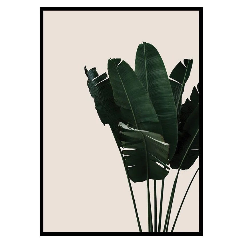 Poster Gallerix Banana Leaves Natural